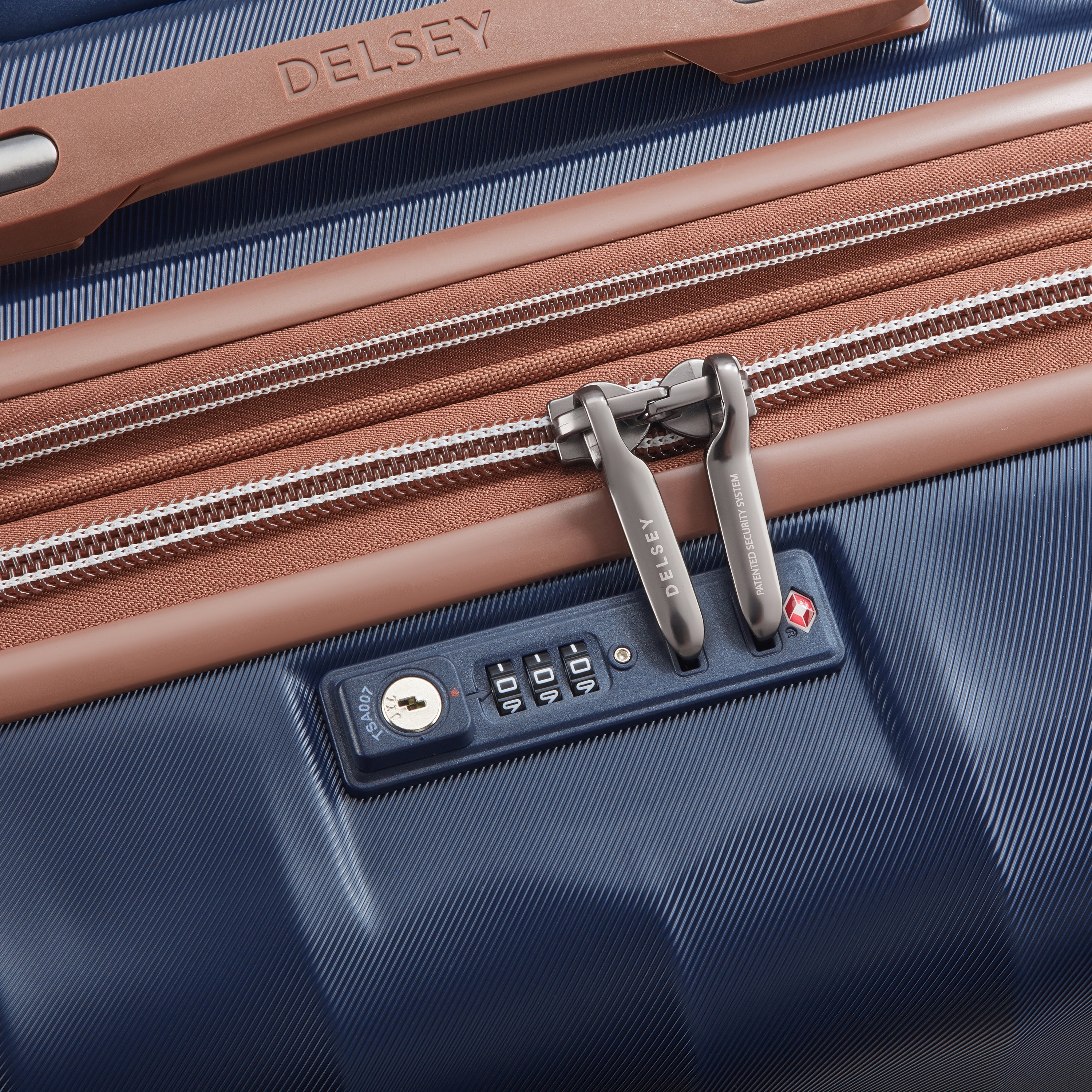 CARROUSEL 2| Koffer Aufgabegepäck Erweiterbar 66 CM BLUE