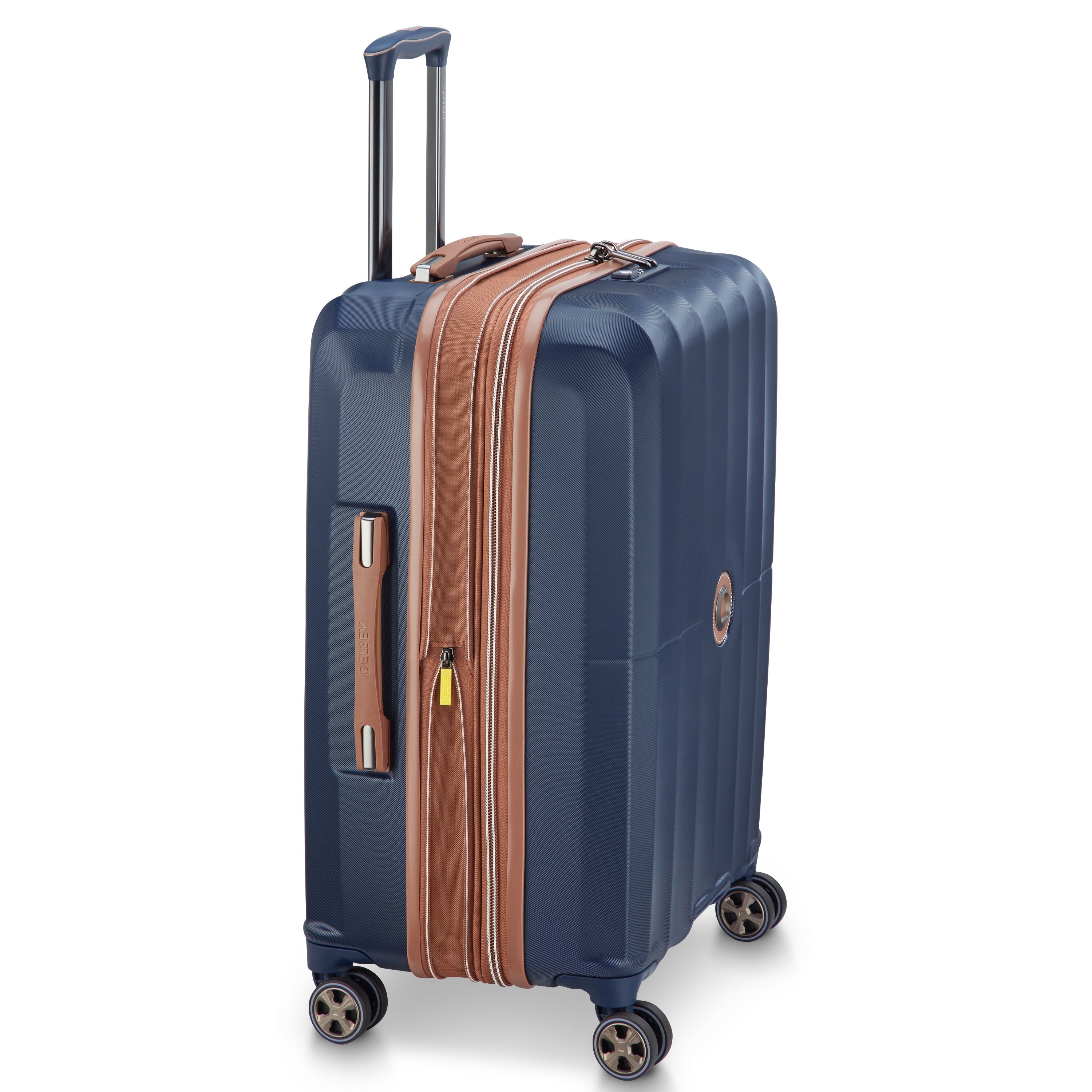 CARROUSEL 2| Koffer Aufgabegepäck Erweiterbar 66 CM BLUE
