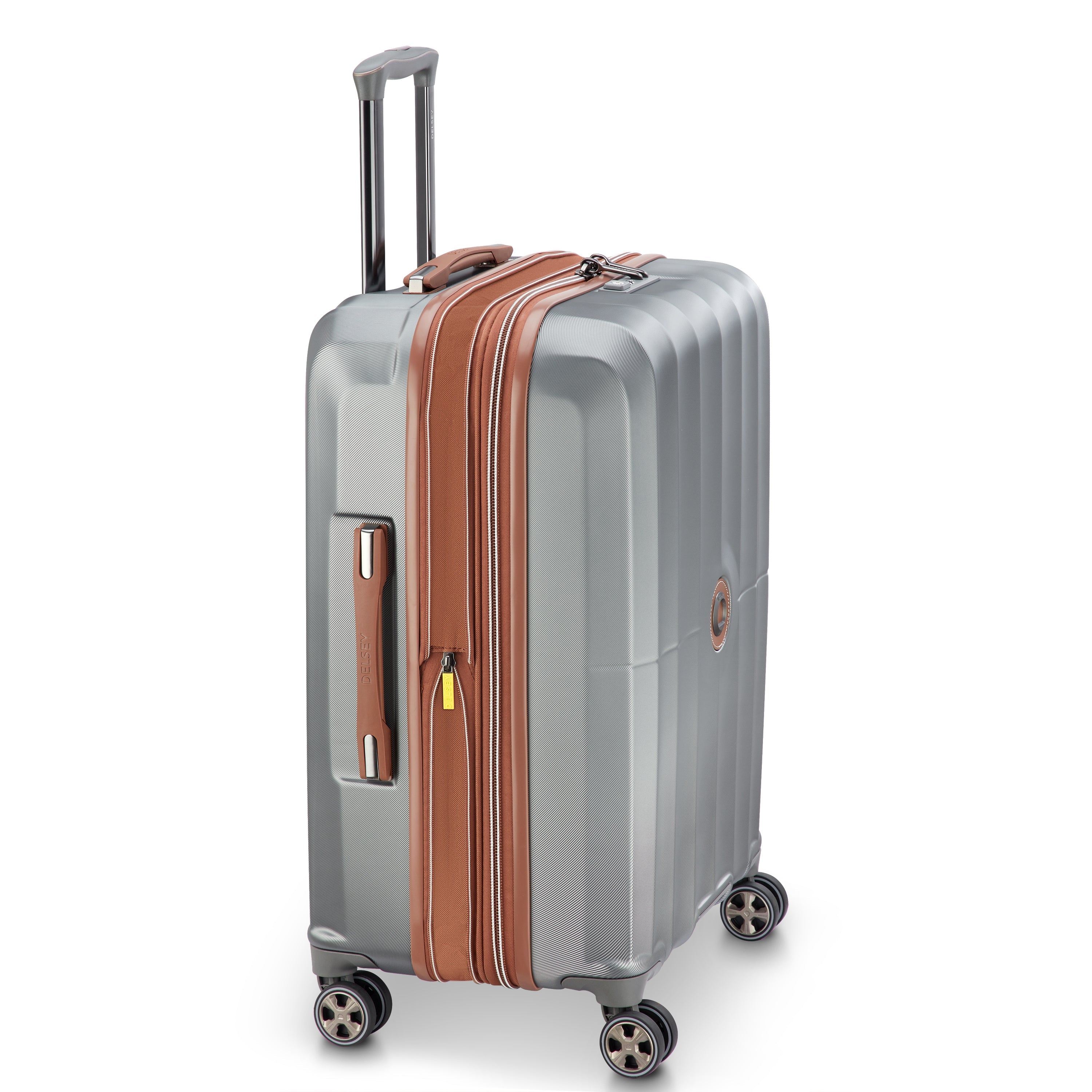 CARROUSEL 2| Koffer Aufgabe Erweiterbar 66 CM SILBER