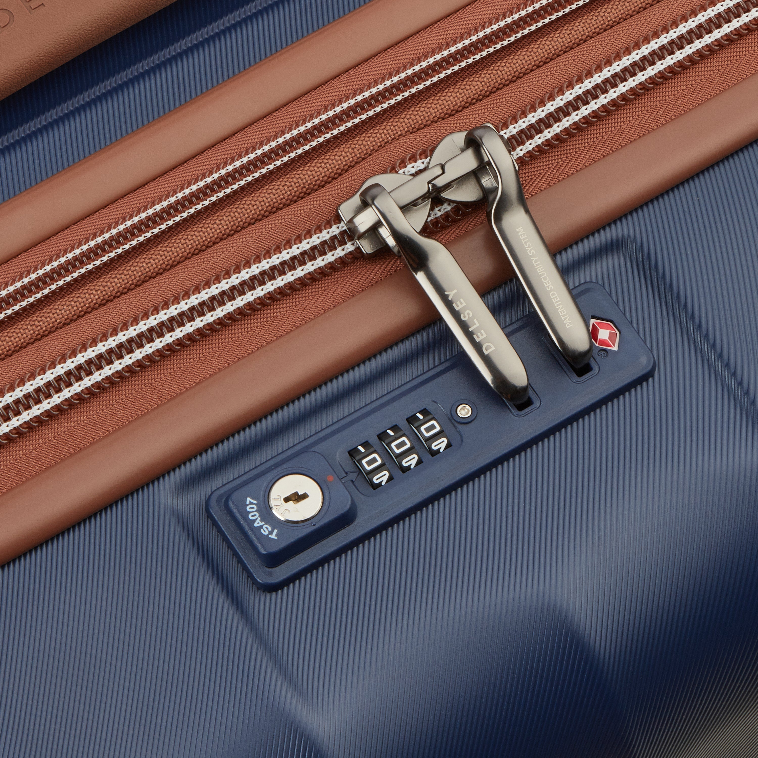 CARROUSEL 2| Suitcase Check-In Expandable 67.5 CM BLUE