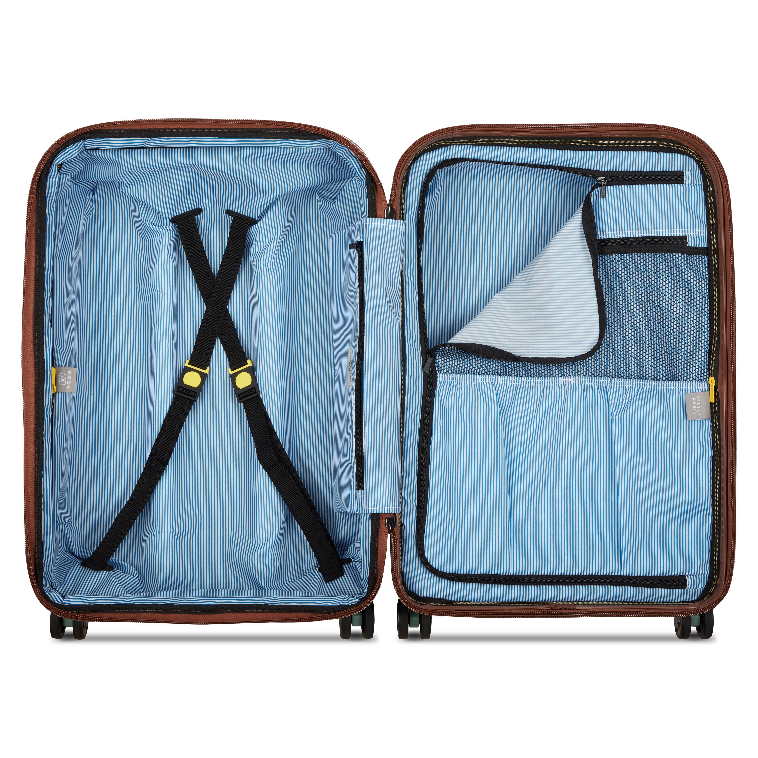 CARROUSEL 2| Suitcase Check-In Expandable 67.5 CM BLUE