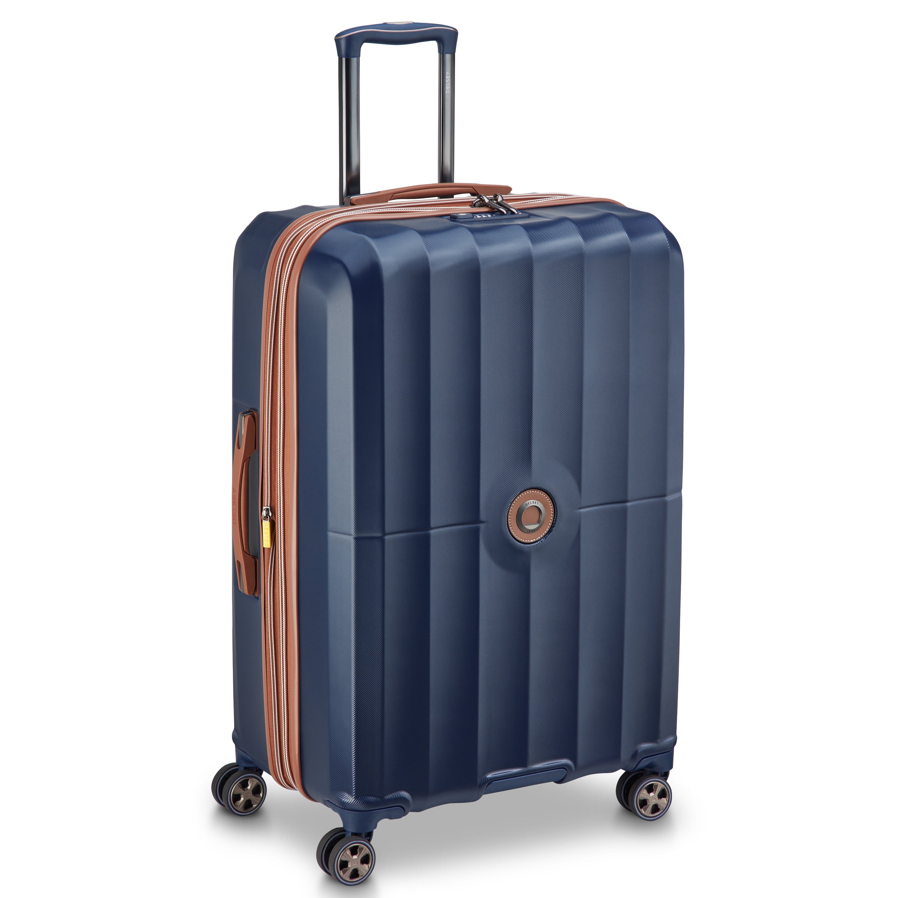 CARROUSEL 2| Koffer Aufgabe Erweiterbar 76 CM BLAU