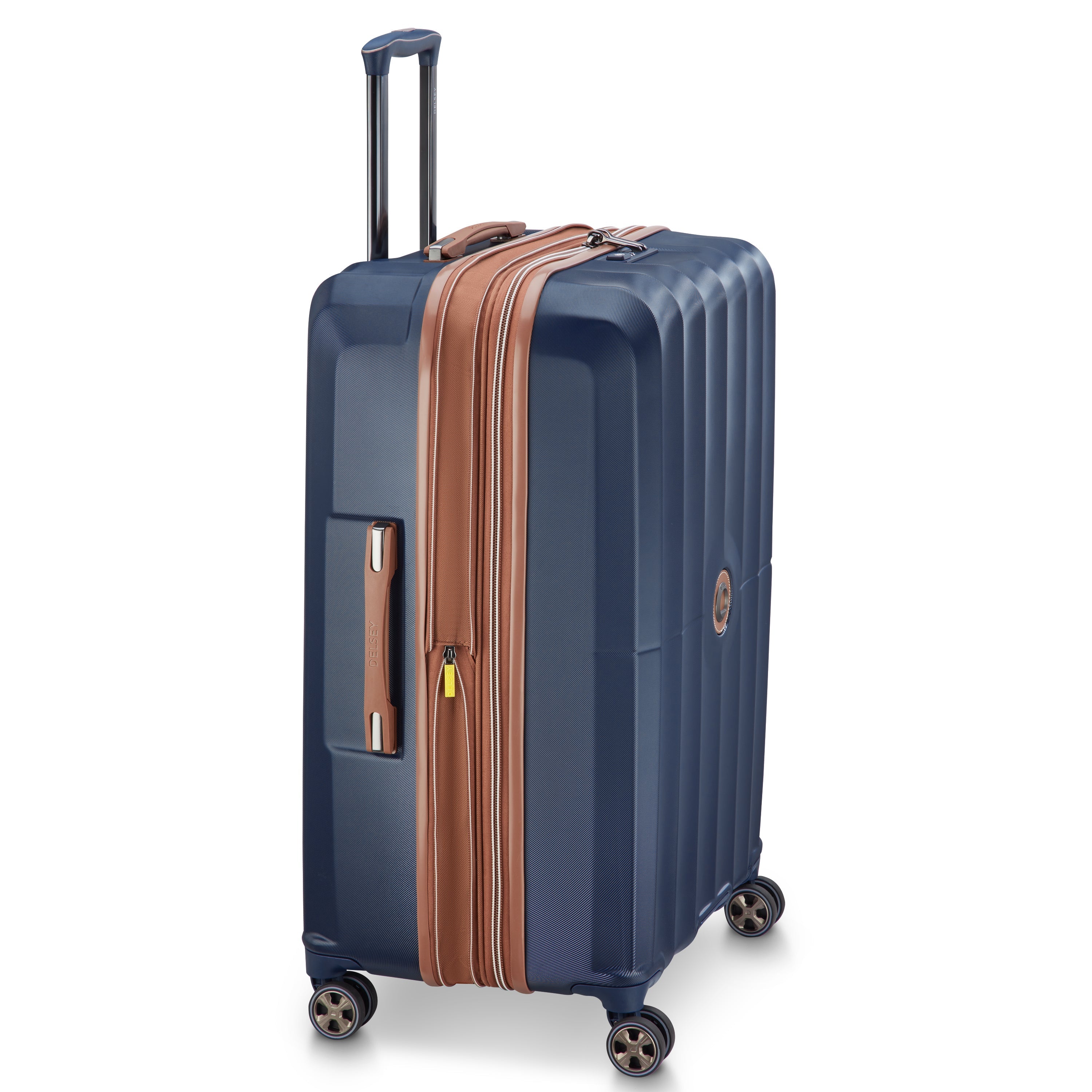 CARROUSEL 2| Koffer Aufgabe Erweiterbar 76 CM BLAU