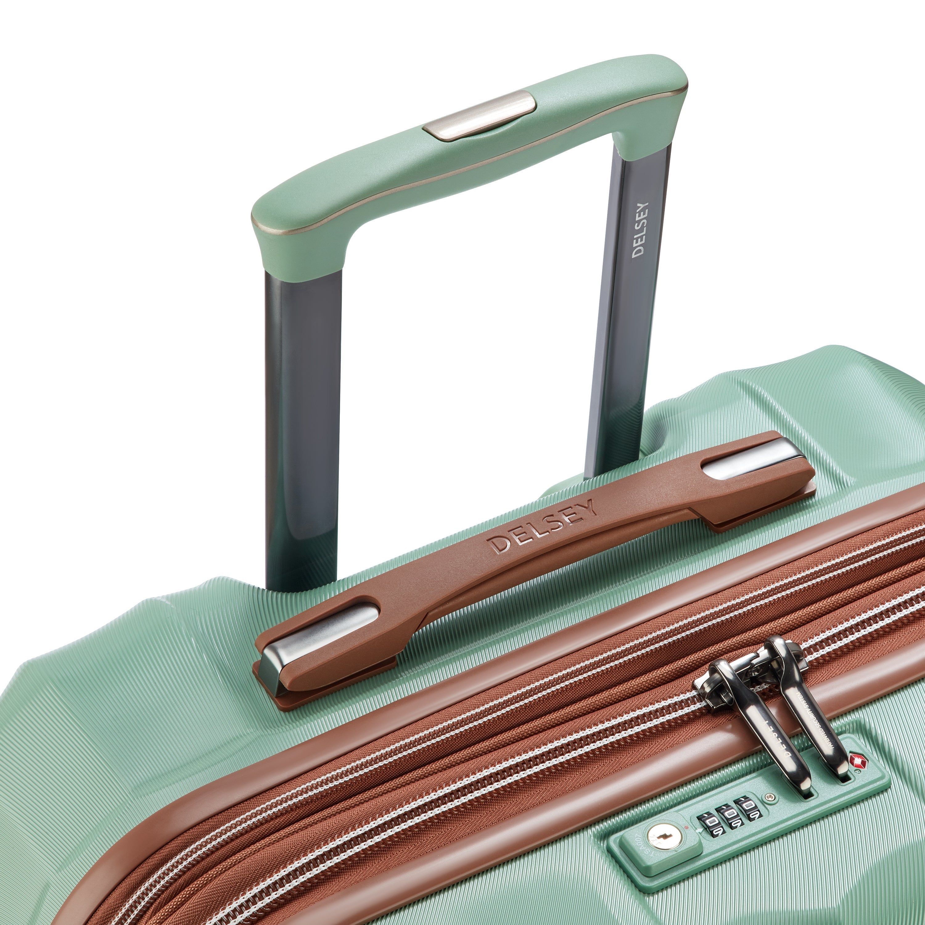 CARROUSEL 2| Koffer Aufgabegepäck Erweiterbar 66 CM SAGE GREEN