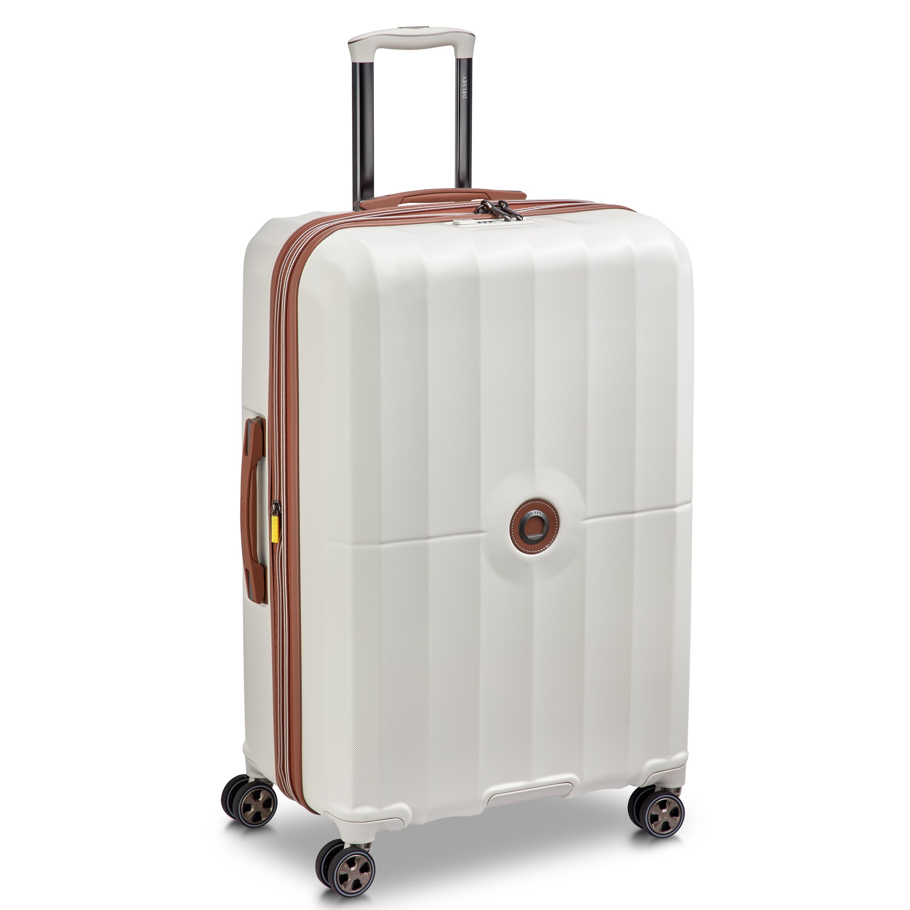 CARROUSEL 2| Koffer Aufgabegepäck Erweiterbar 76 CM OFF WHITE