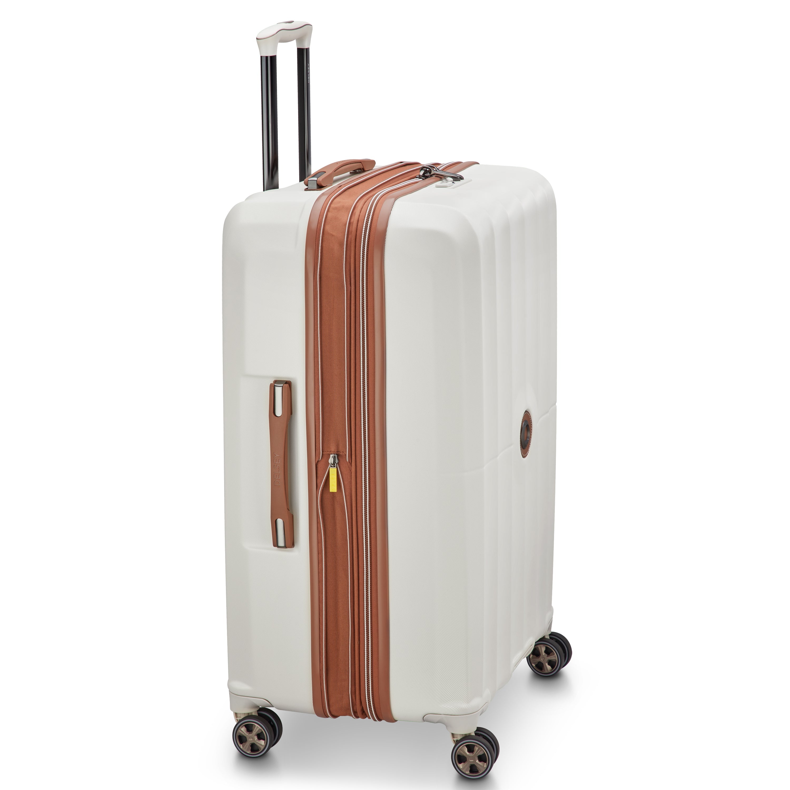 CARROUSEL 2| Koffer Aufgabegepäck Erweiterbar 76 CM OFF WHITE