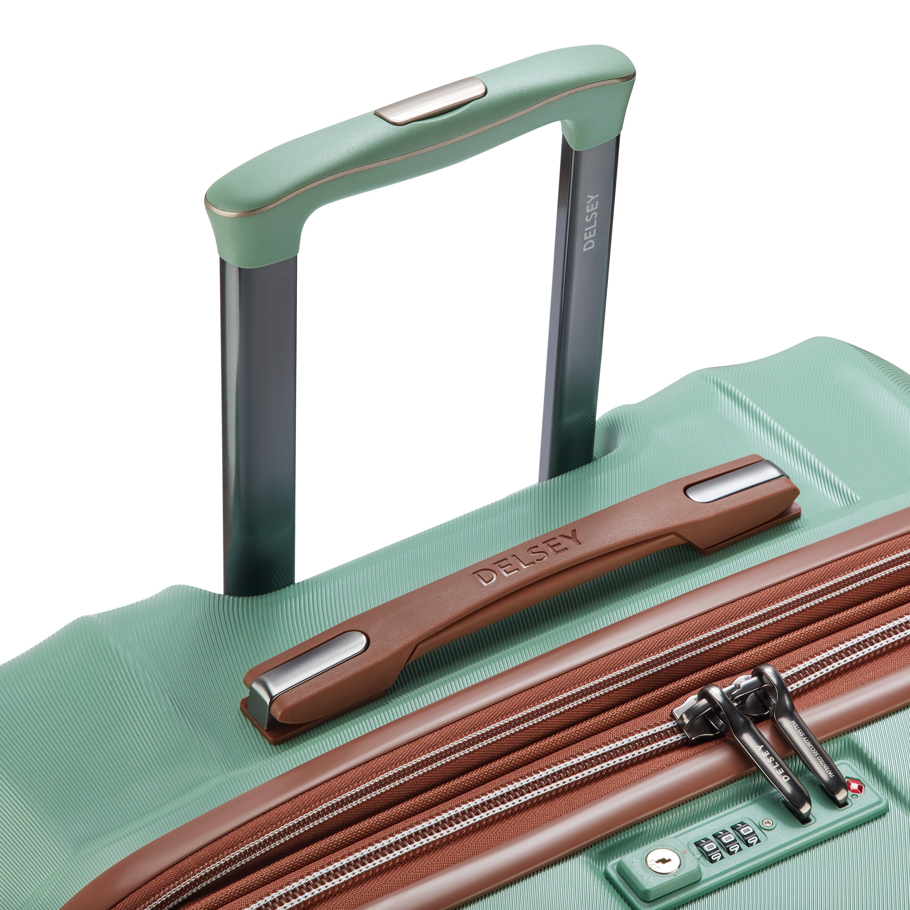 CARROUSEL 2| Koffer Aufgabe Erweiterbar 76 CM SALBEIGRÜN