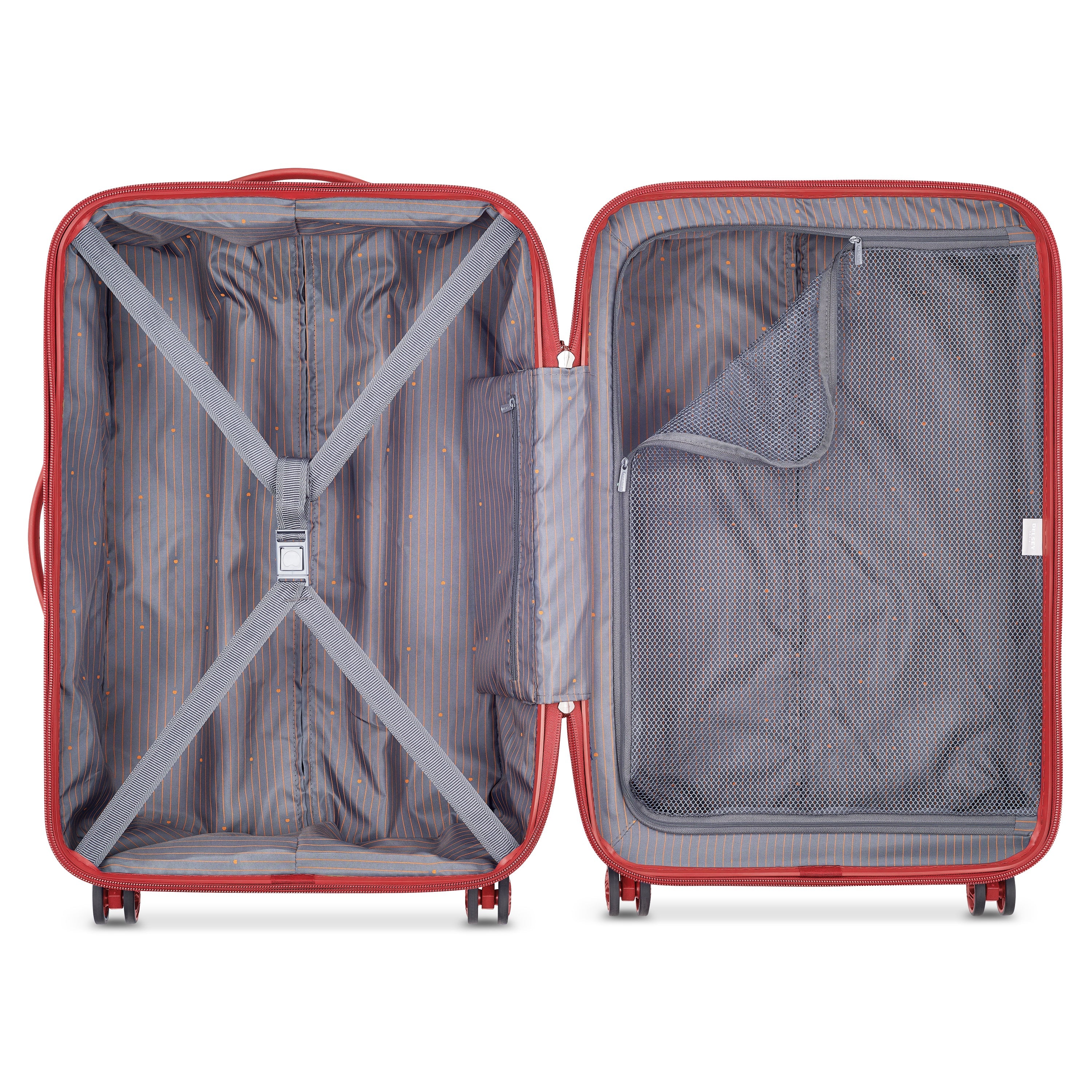 CAUMARTIN PLUS| Koffer Aufgabegepäck Erweiterbar 69 CM RED