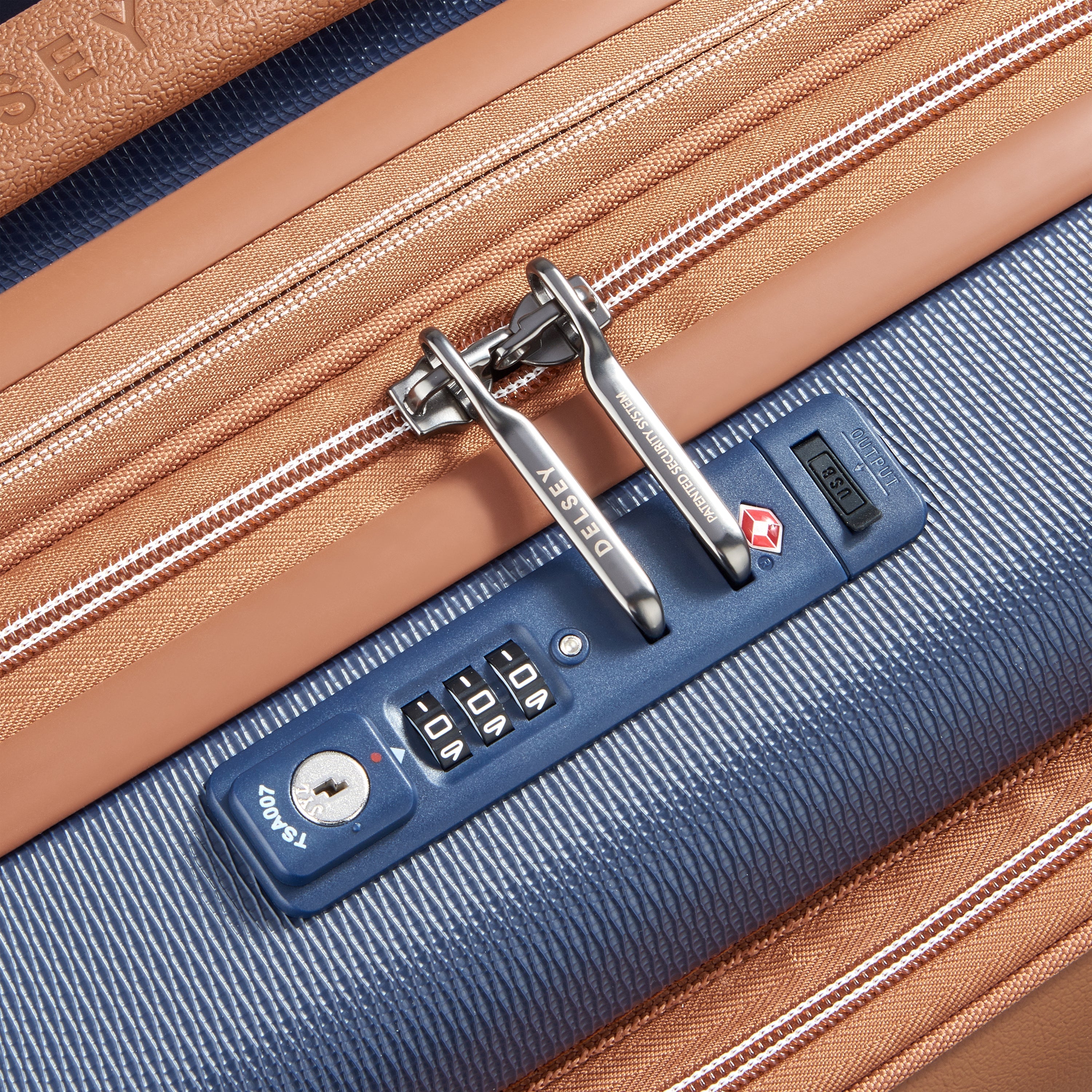 CHATELET AIR 2.0| Suitcase Cabin Expandable 55 CM NAVY BLUE