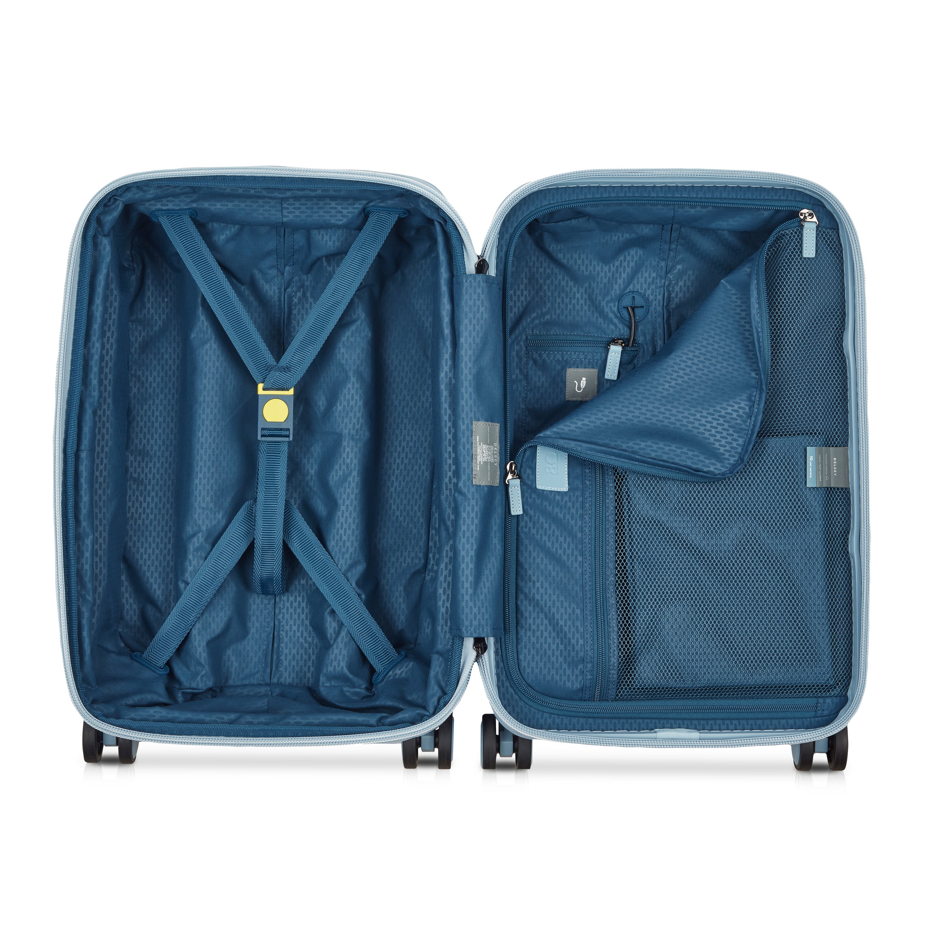 CHATELET AIR 2.0| Koffer Kabine Erweiterbar 55 CM HELLBLAU