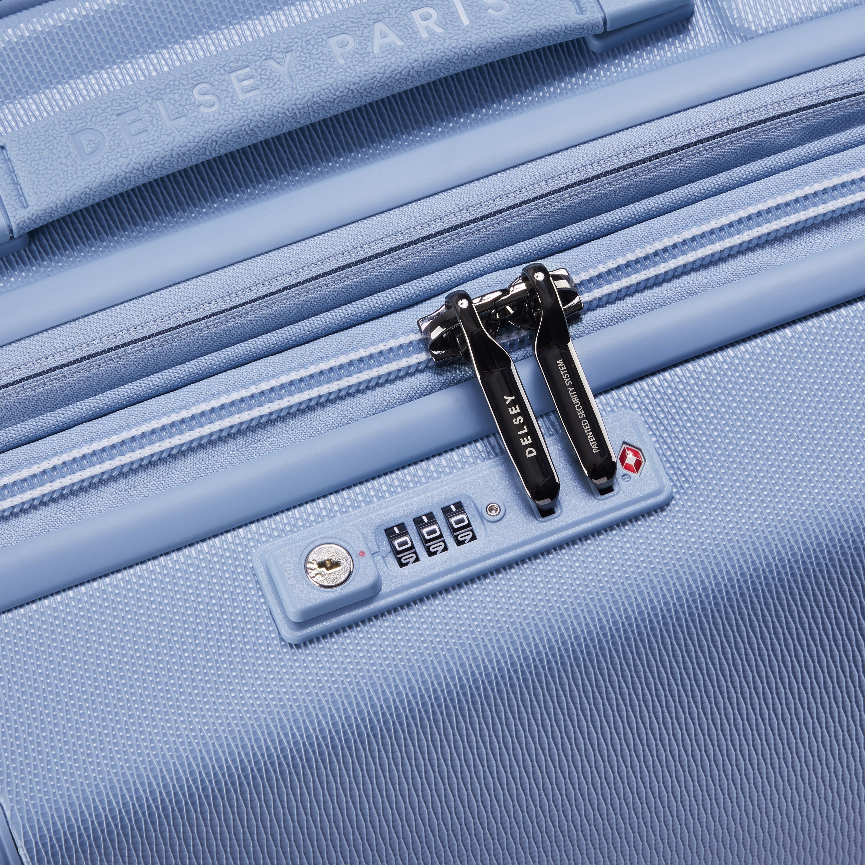 CHATELET AIR 2.0| Koffer Aufgabe Erweiterbar 66,5 CM HELLBLAU