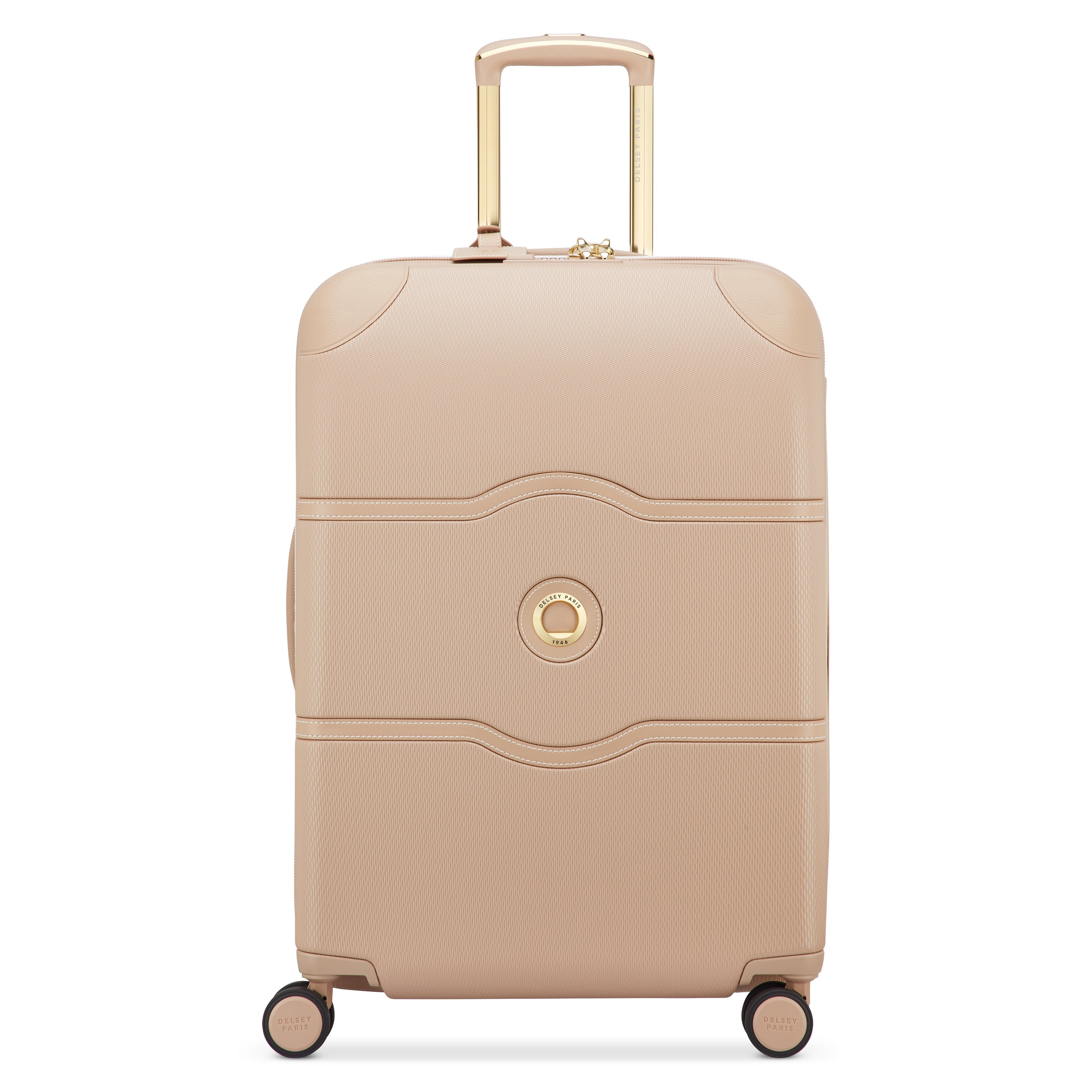 CHATELET AIR 2.0| Koffer Aufgabegepäck Erweiterbar 66,5 CM BEIGE ROSE