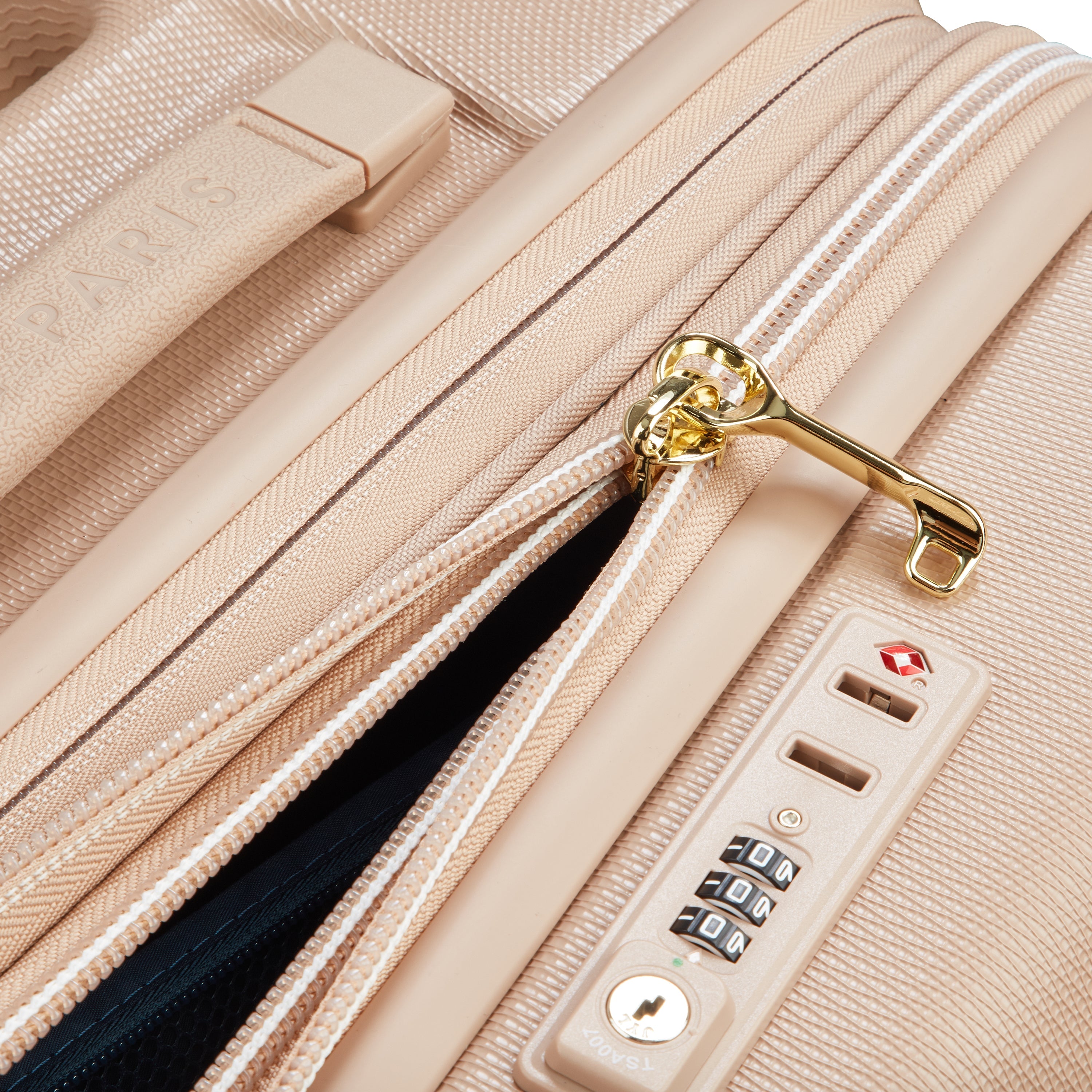 CHATELET AIR 2.0| Koffer Aufgabegepäck Erweiterbar 66,5 CM BEIGE ROSE