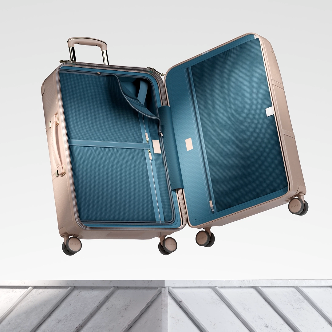 CHATELET AIR 2.0| Koffer Aufgabegepäck Erweiterbar 76.5 CM BEIGE ROSE