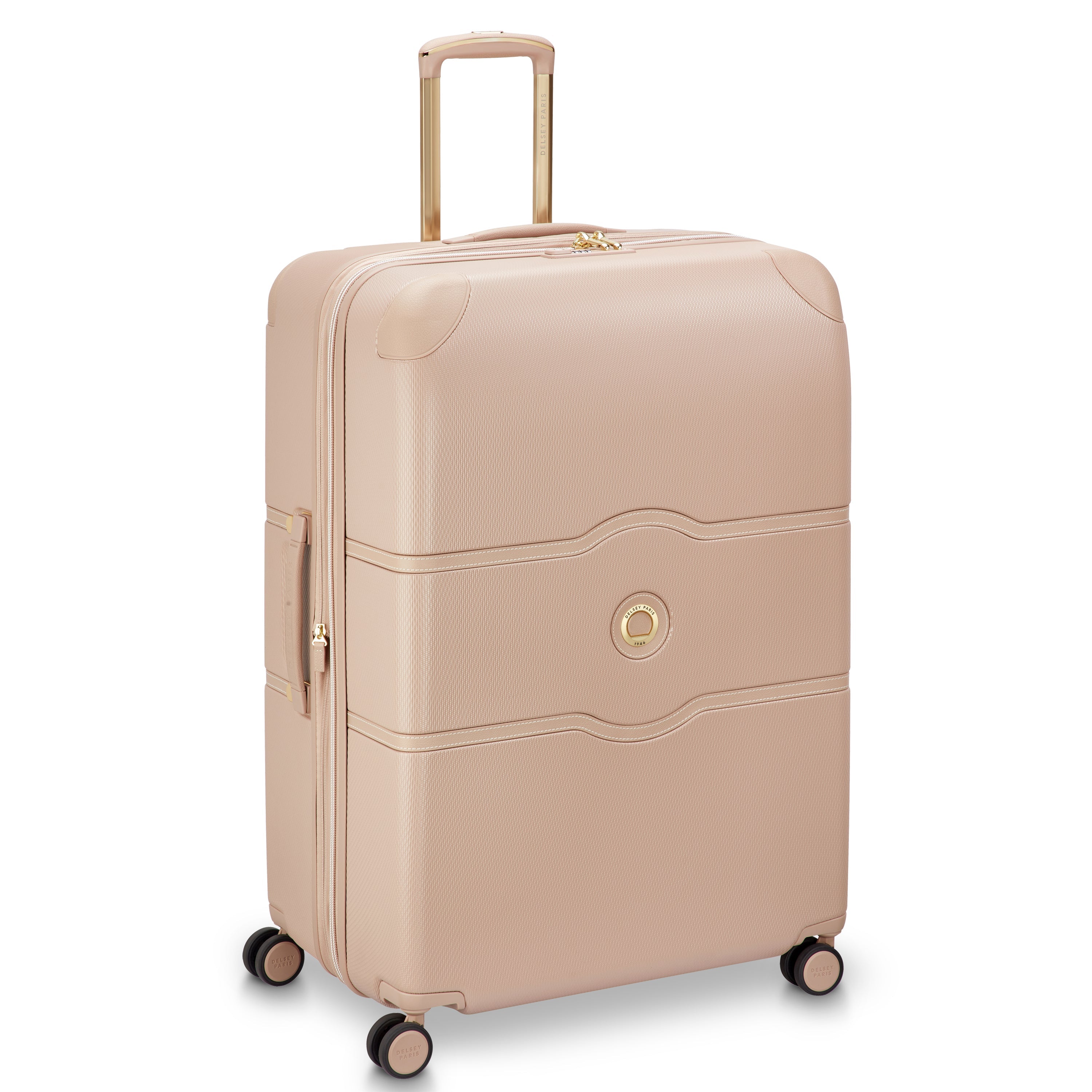 CHATELET AIR 2.0| Koffer Aufgabegepäck Erweiterbar 82 CM BEIGE ROSE