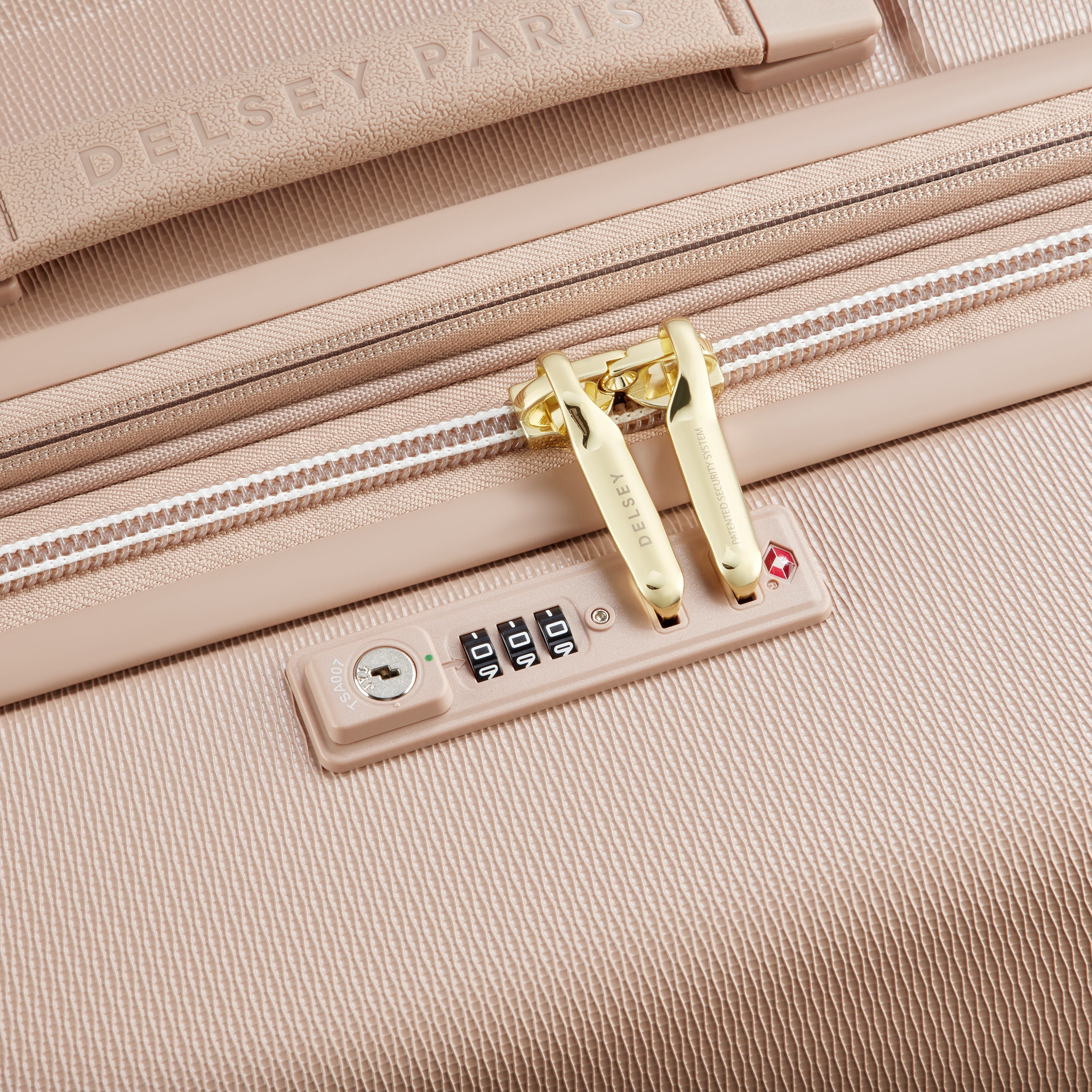 CHATELET AIR 2.0| Koffer Aufgabegepäck Erweiterbar 82 CM BEIGE ROSE