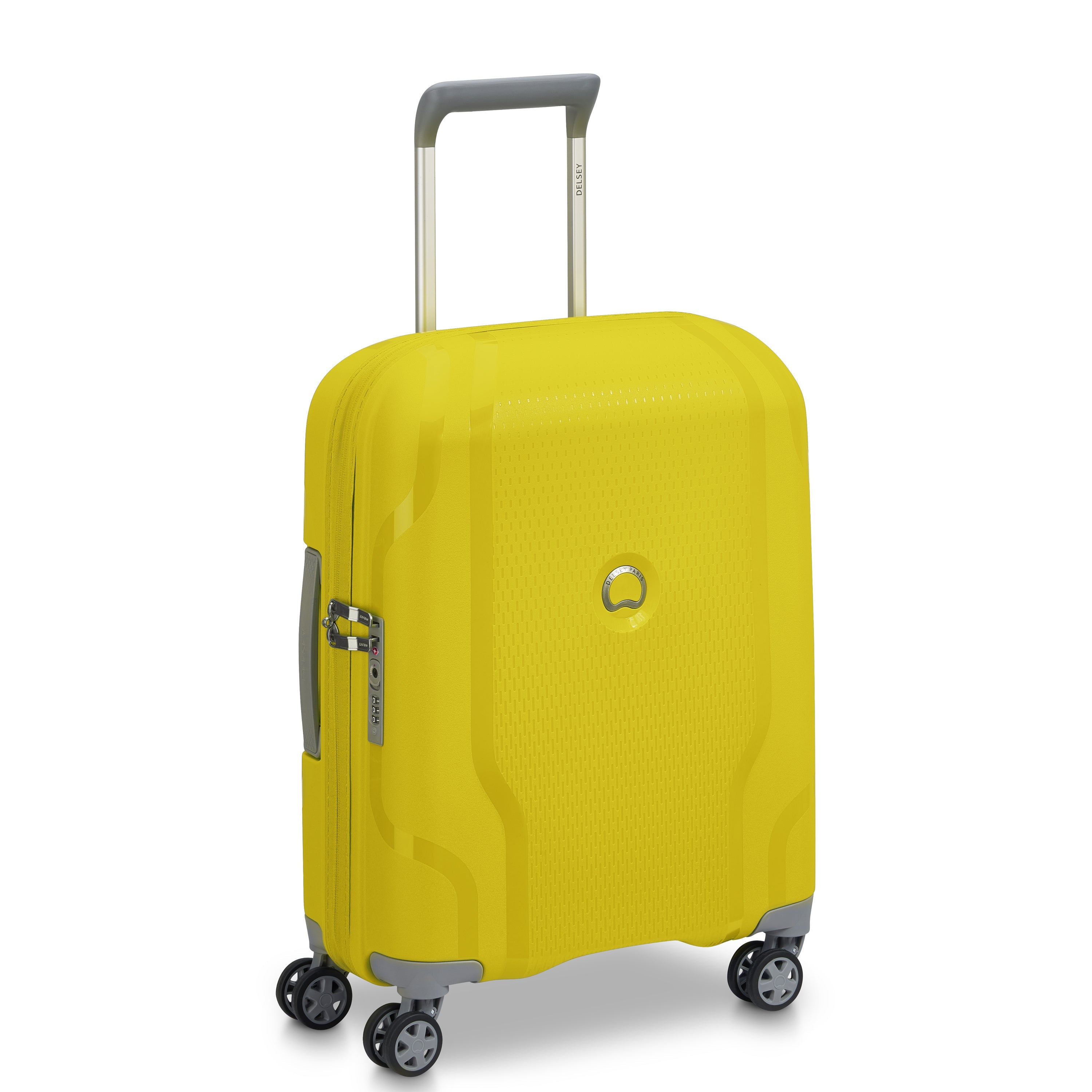 CLAVEL| Suitcase Cabin slim 55 CM BRIGHT YELLOW