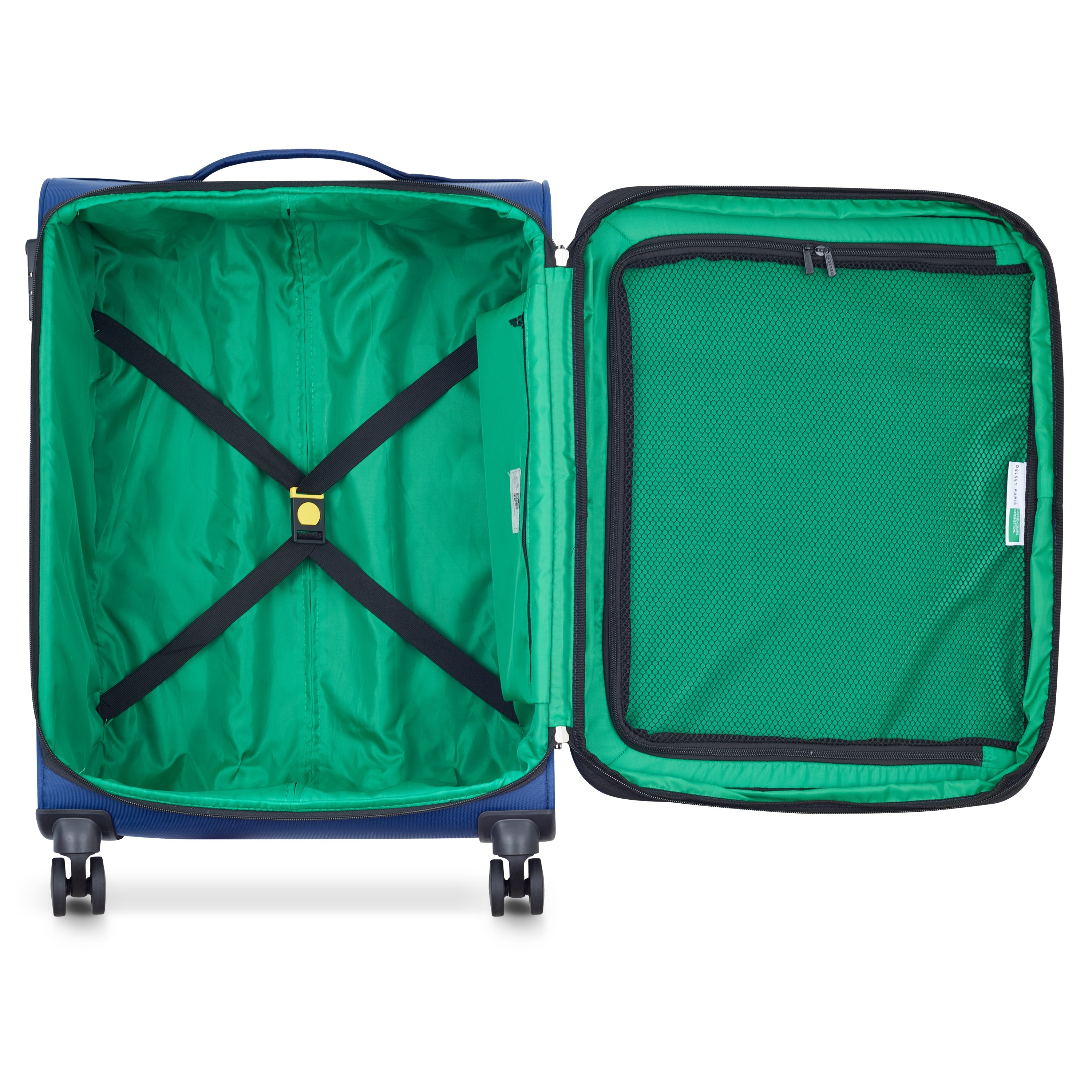 COLOR BLOCK| Suitcase Check-In Expandable 66.5 CM NAVY