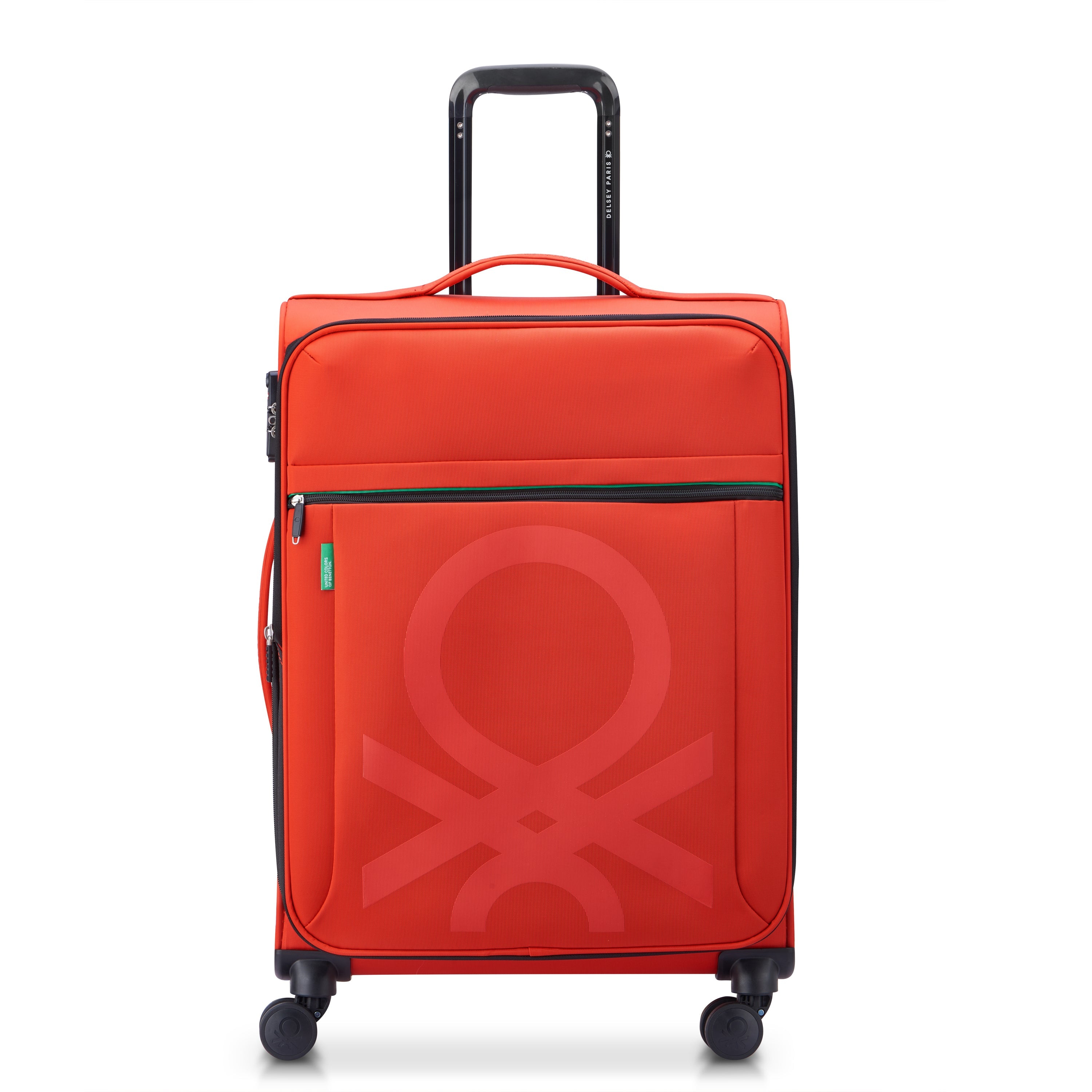COLOR BLOCK| Suitcase Check-In Expandable 66.5 CM RED