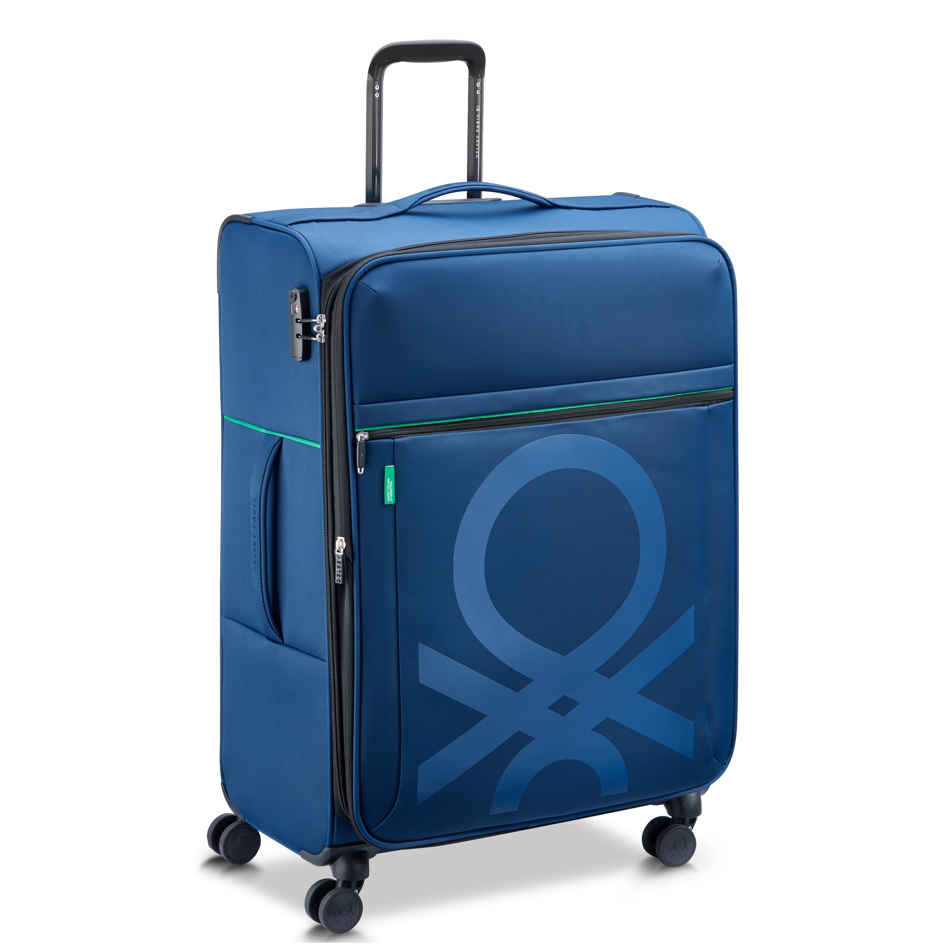 COLOR BLOCK| Suitcase Check-In Expandable 76.5 CM NAVY