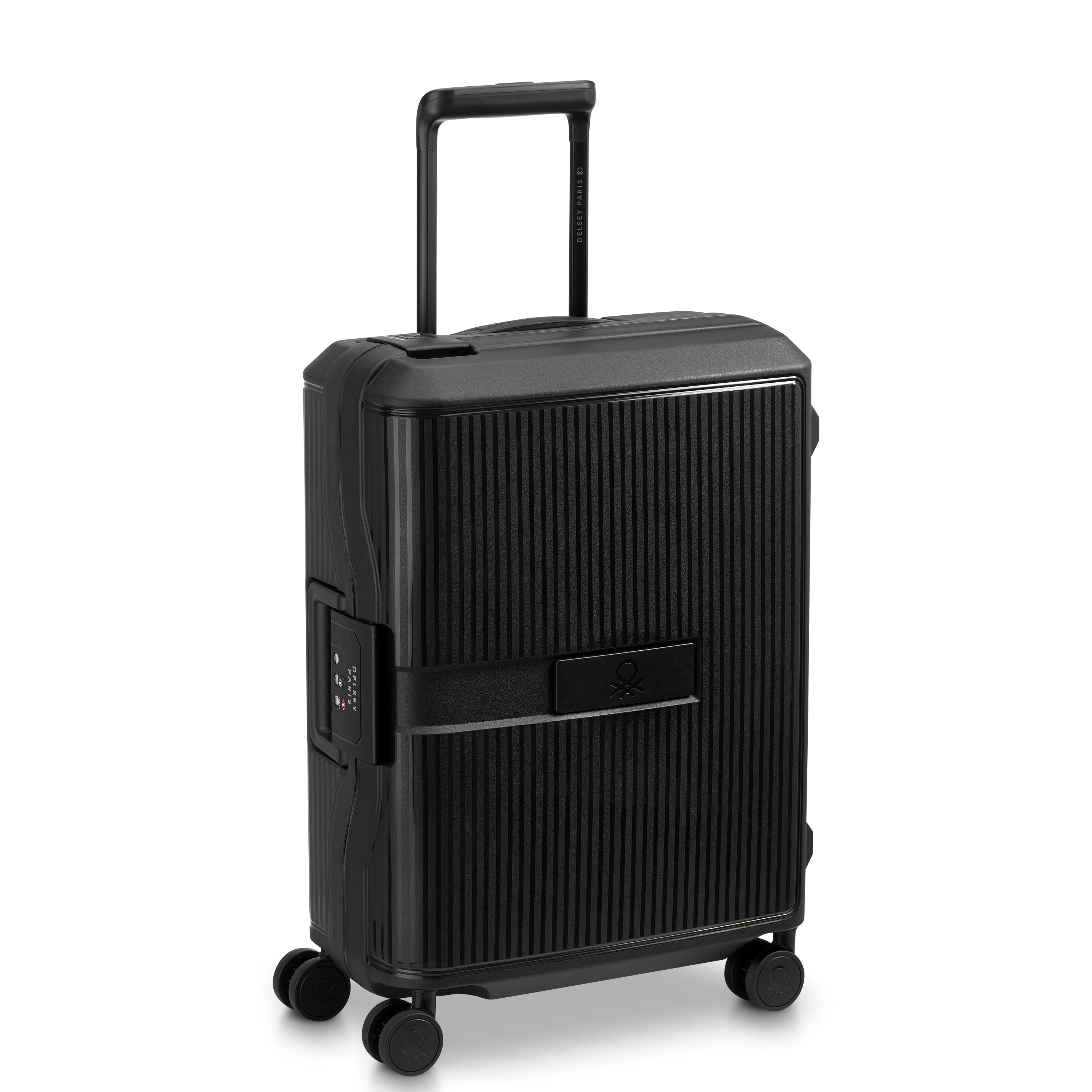 COLOR BLOCK HARDSIDE| Suitcase Cabin slim 55 CM BLACK