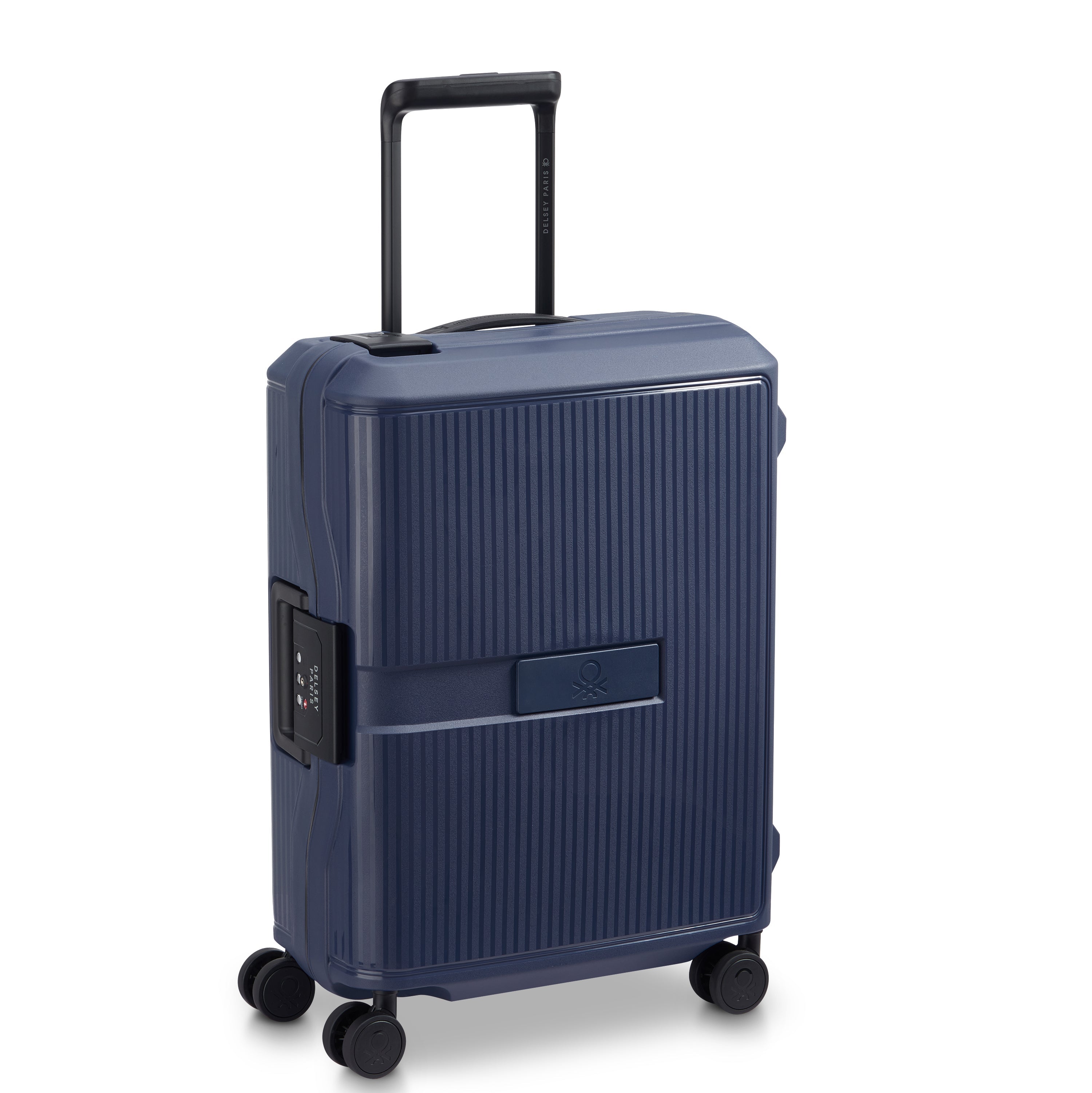 COLOR BLOCK HARDSIDE| Suitcase Cabin slim 55 CM NAVY