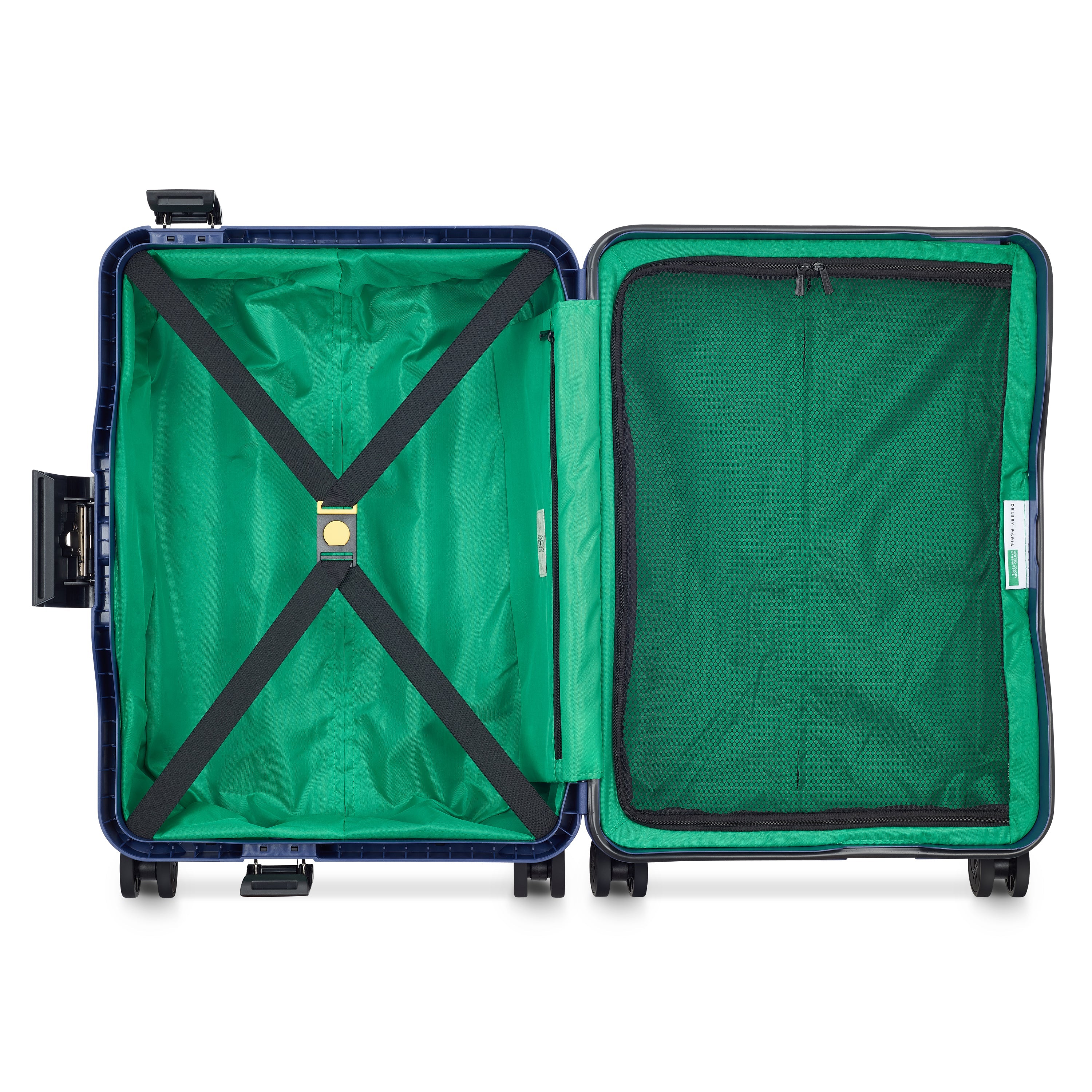 COLOR BLOCK HARDSIDE| Suitcase Cabin slim 55 CM NAVY