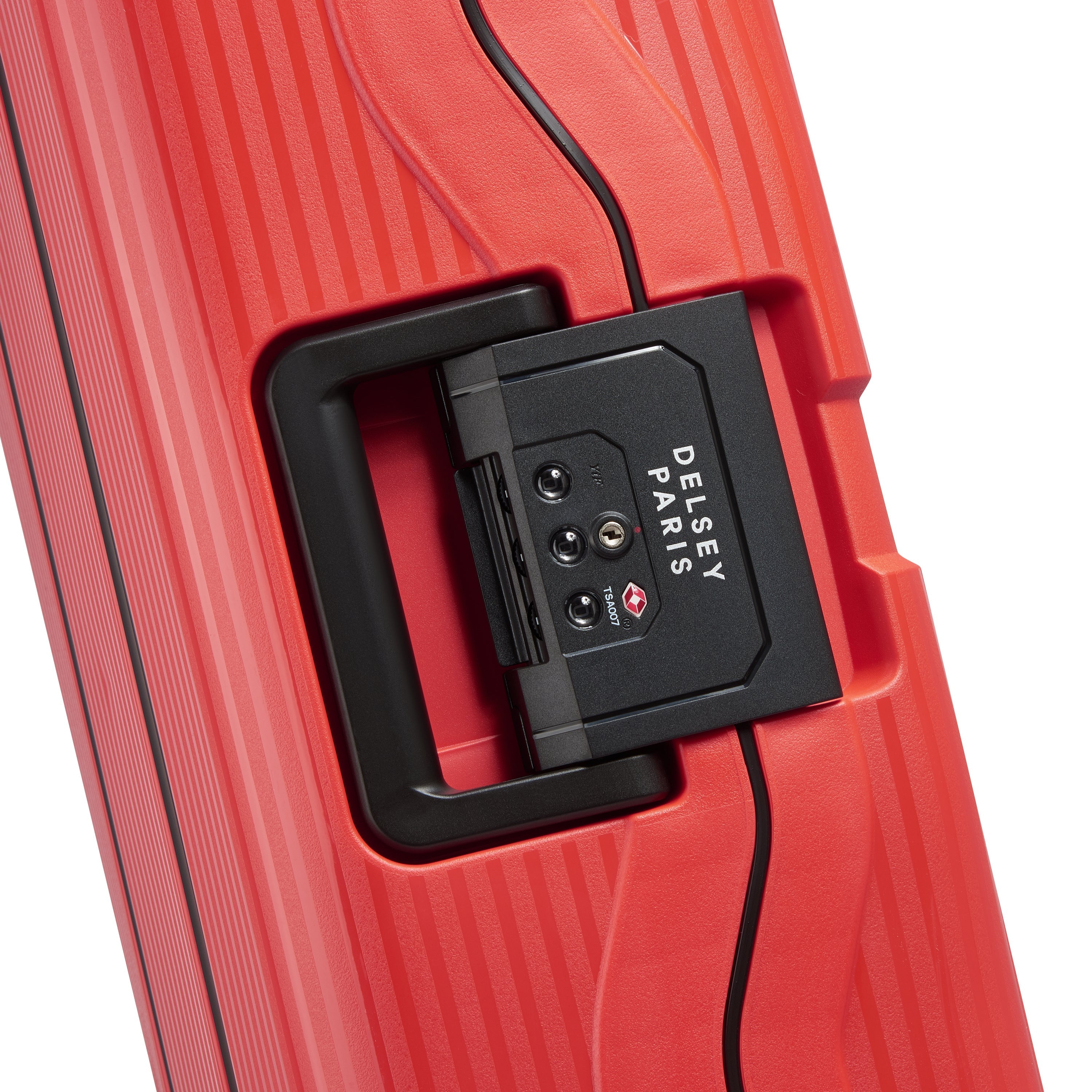 COLOR BLOCK HARDSIDE| Suitcase Cabin slim 55 CM RED