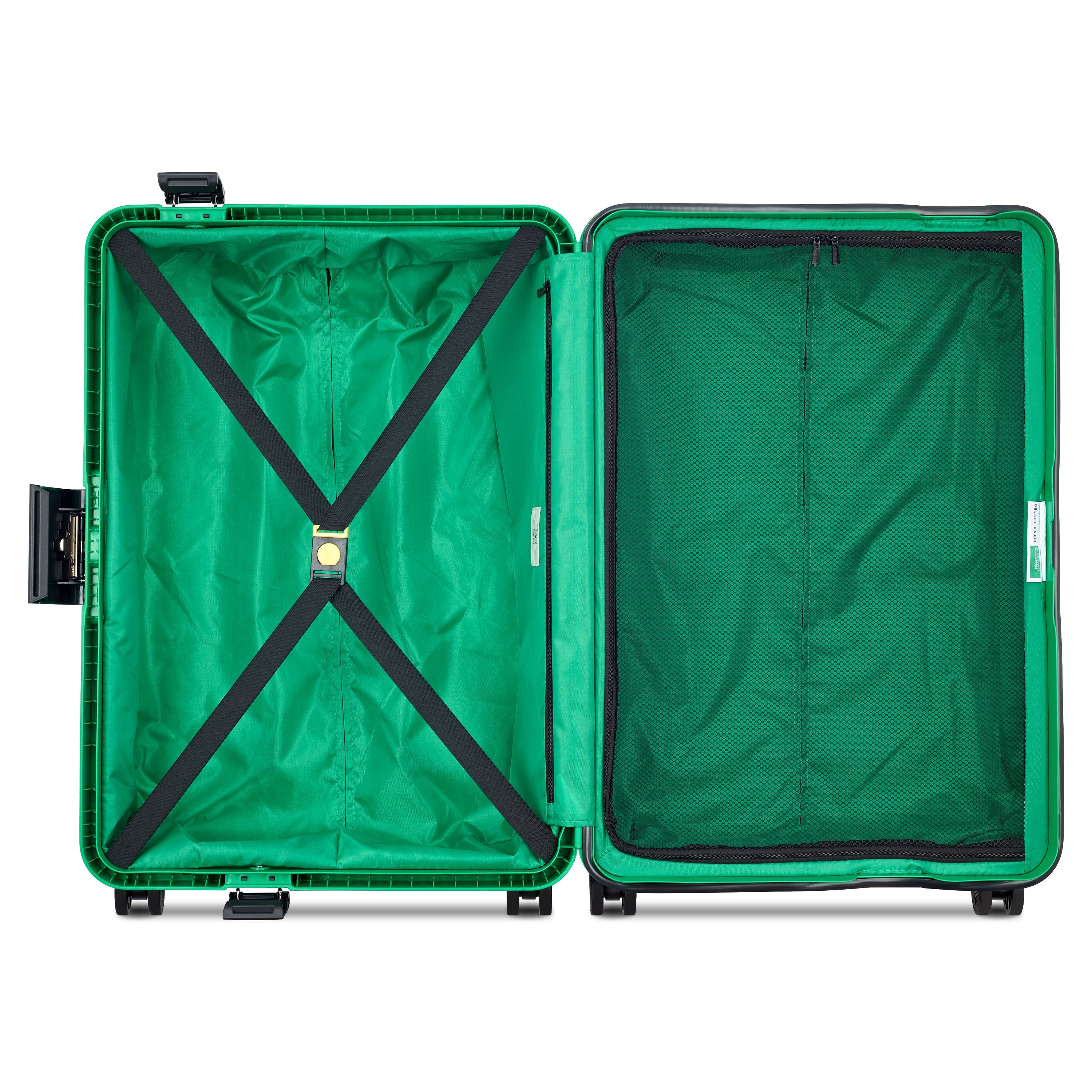 COLOR BLOCK HARDSIDE| Maleta Facturada 66,5 CM VERDE