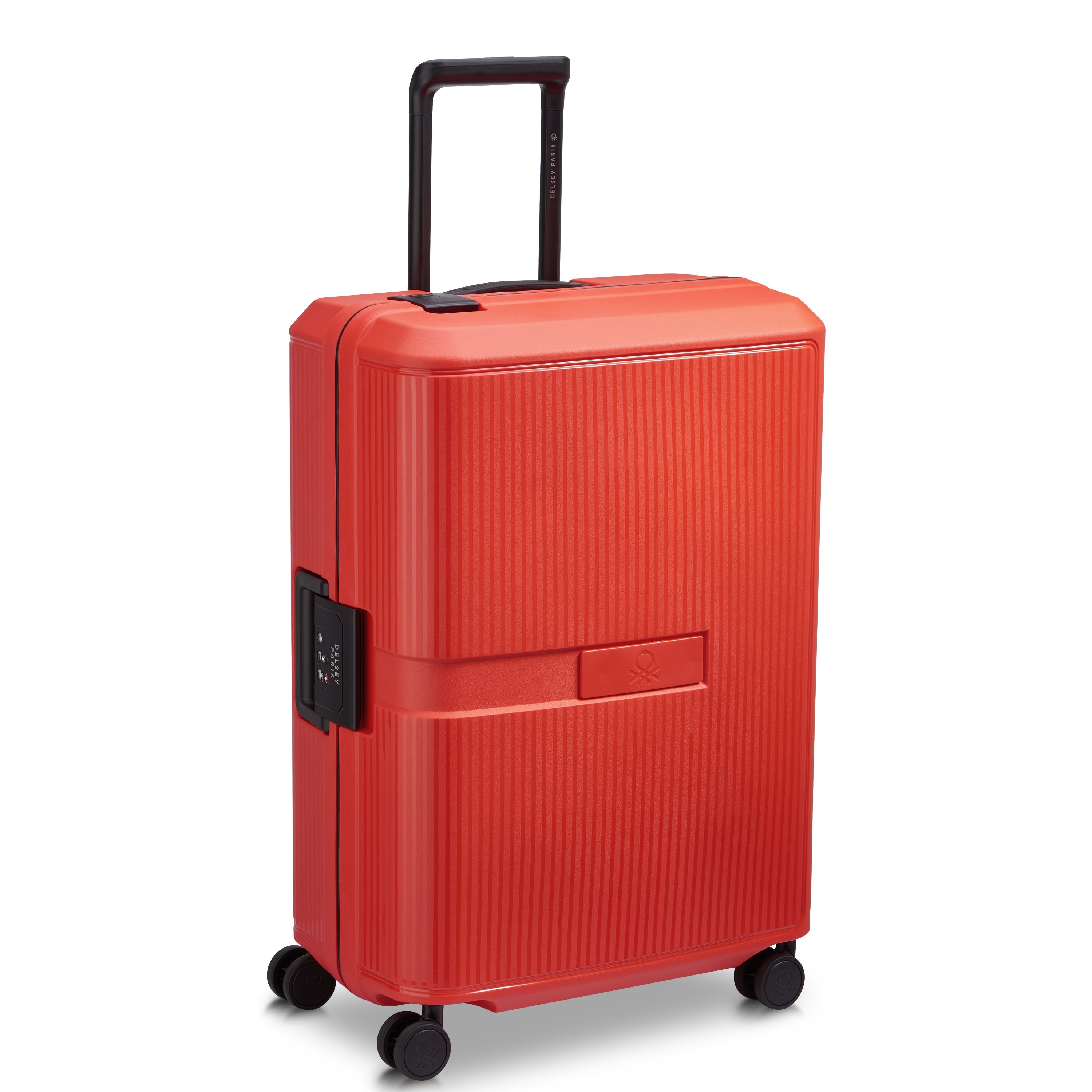 COLOR BLOCK HARDSIDE| Valigia Check-In 66.5 CM ROSSO