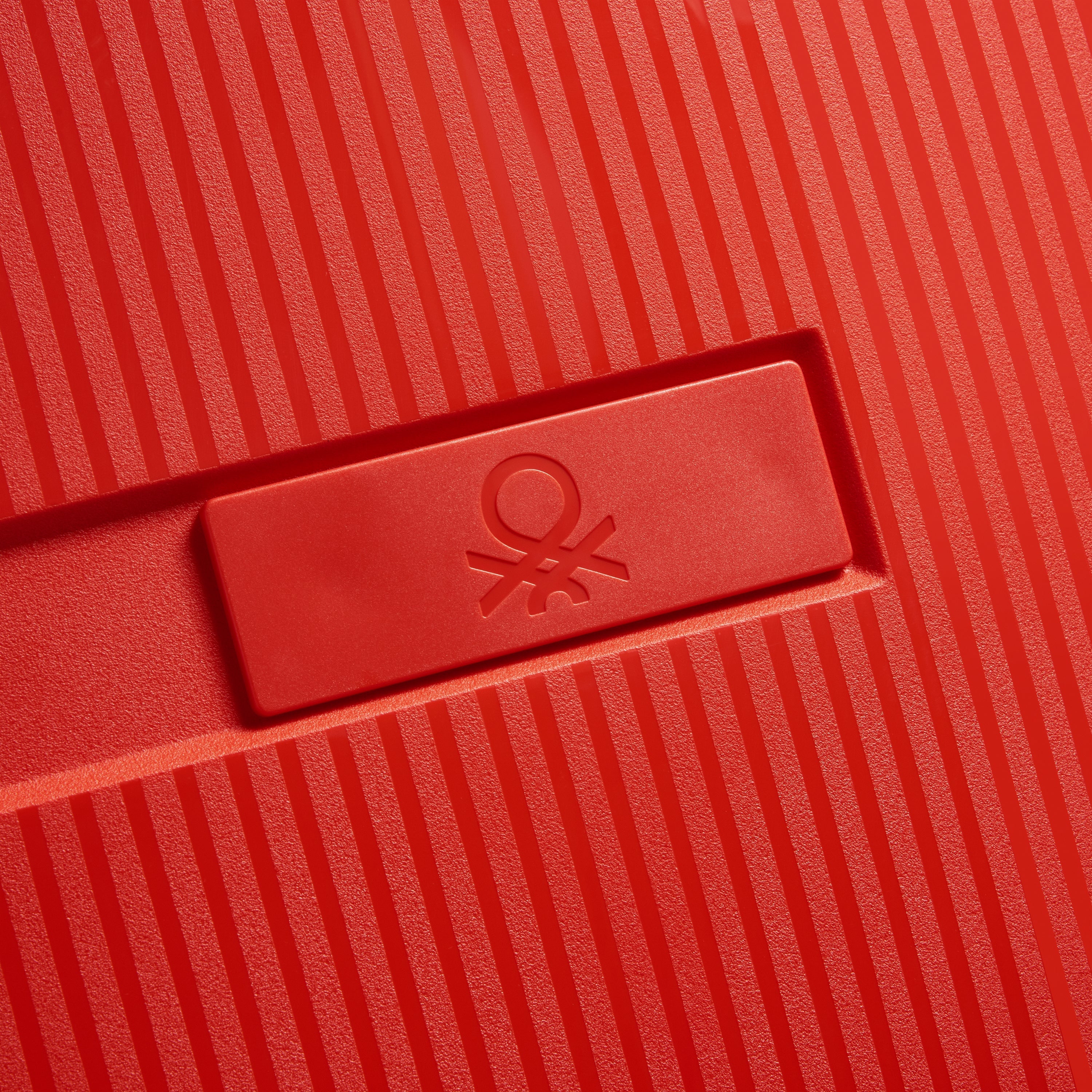 COLOR BLOCK HARDSIDE| Valigia Check-In 66.5 CM ROSSO