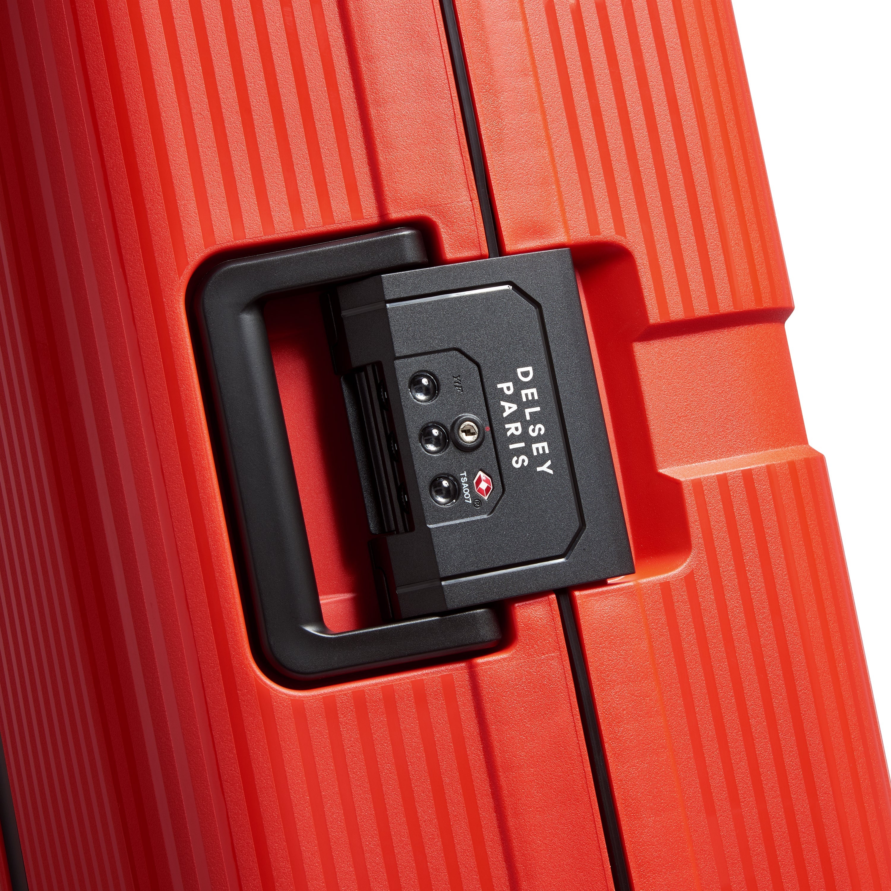 COLOR BLOCK HARDSIDE| Valigia Check-In 66.5 CM ROSSO