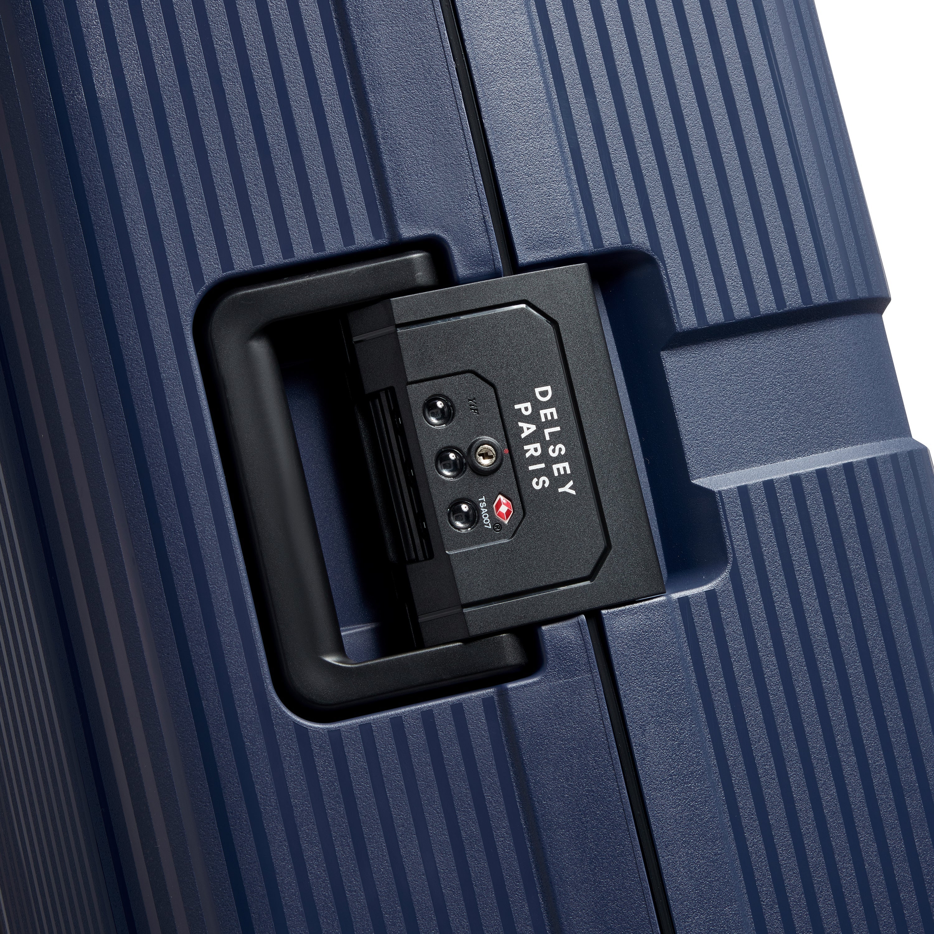 COLOR BLOCK HARDSIDE| Suitcase Check-In 76.5 CM NAVY