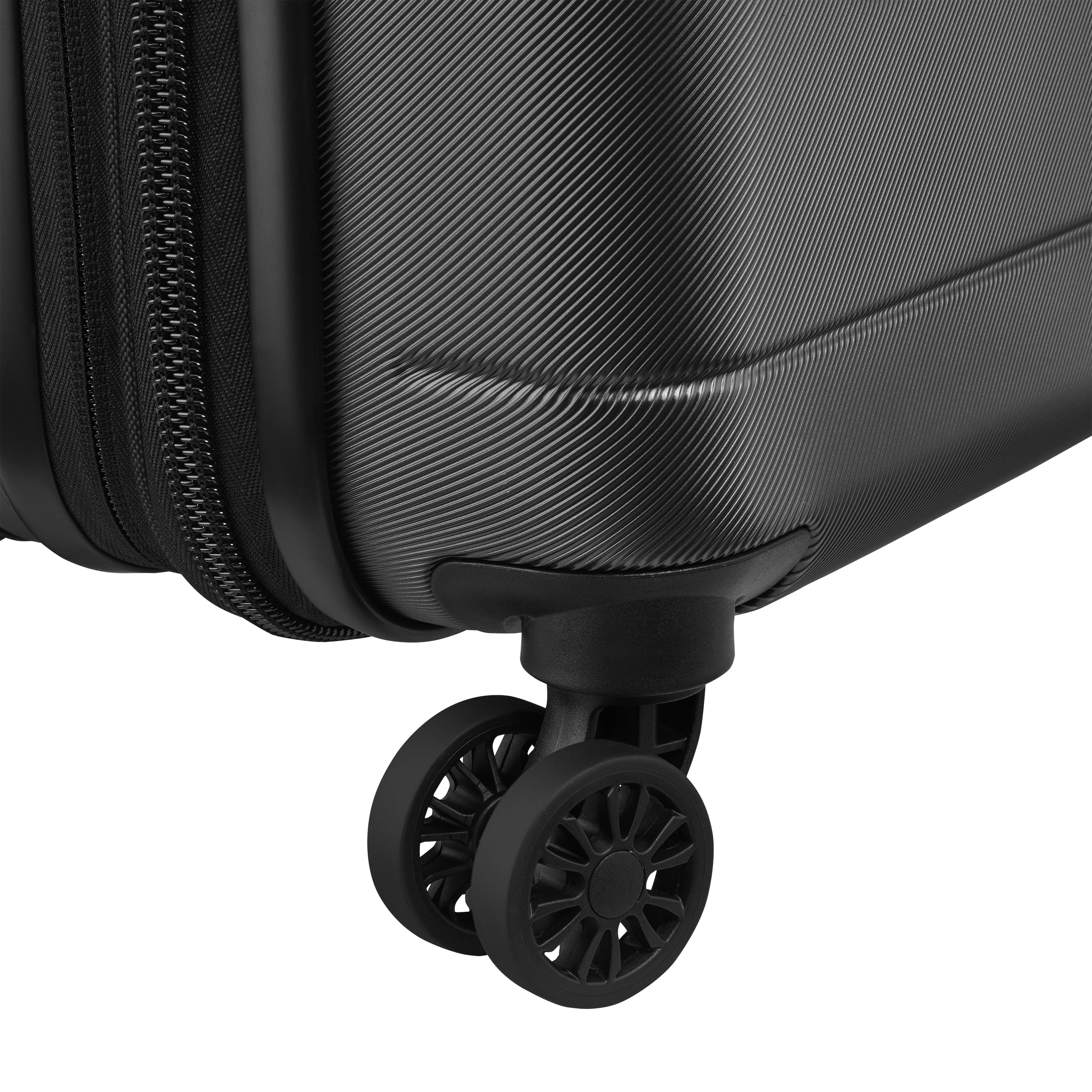 COMETE 4| Suitcase Cabin slim Expandable 55 CM BLACK