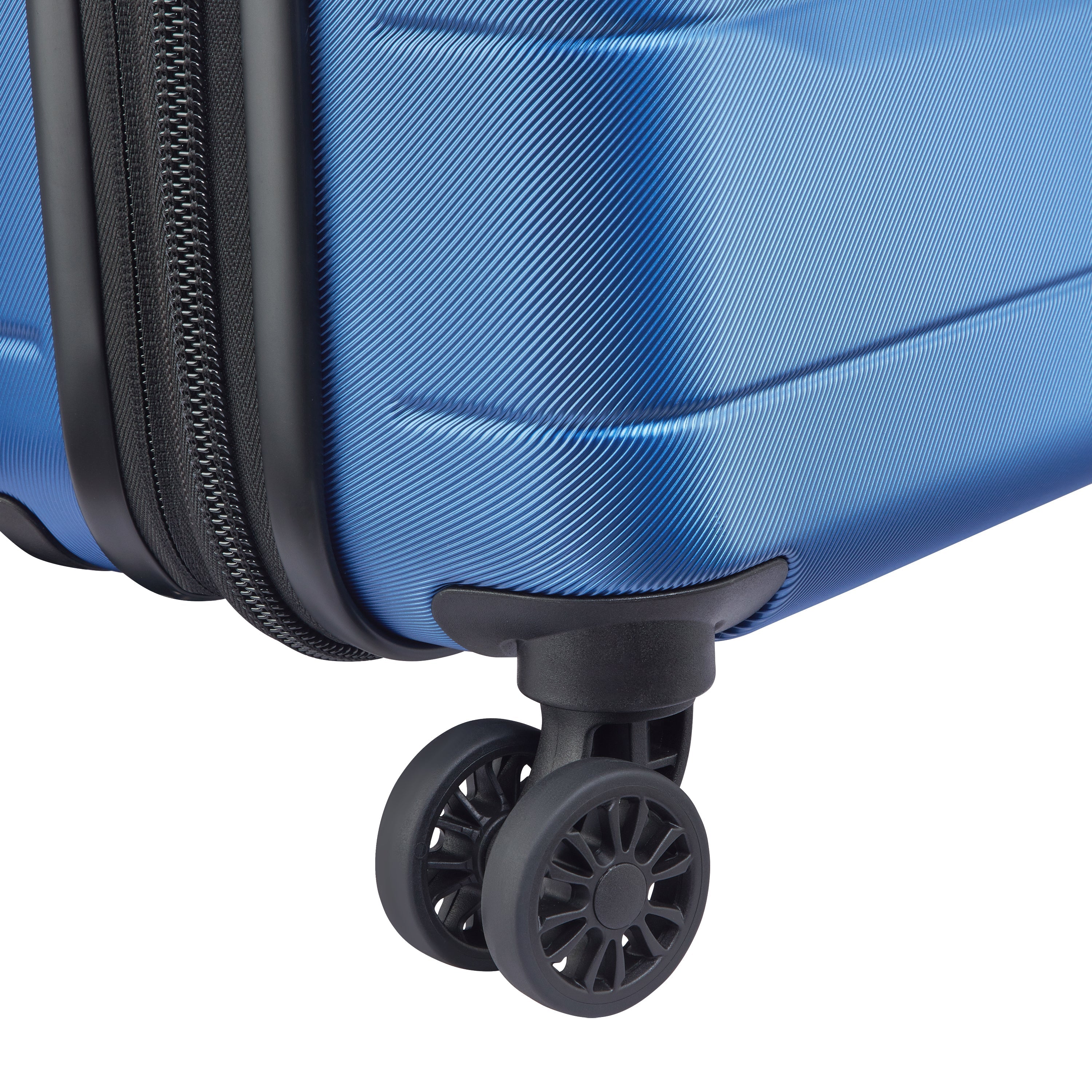 COMETE 4| Valise Cabine Slim Extensible 55 CM BLEU CLAIR