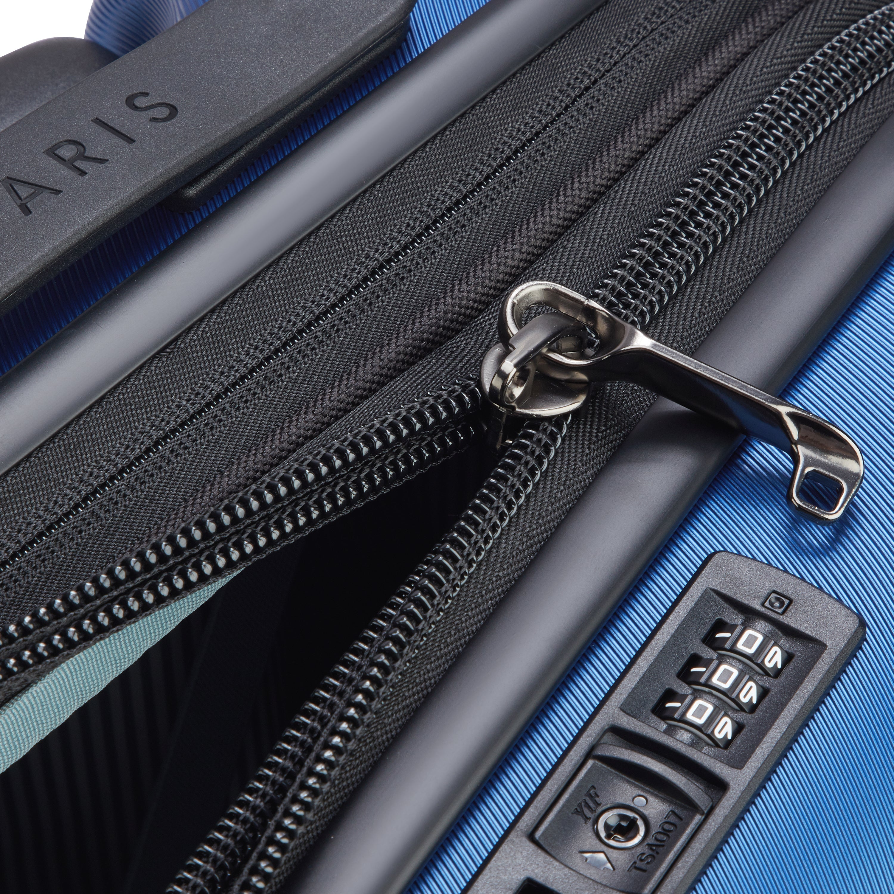COMETE 4| Valise Cabine Slim Extensible 55 CM BLEU CLAIR