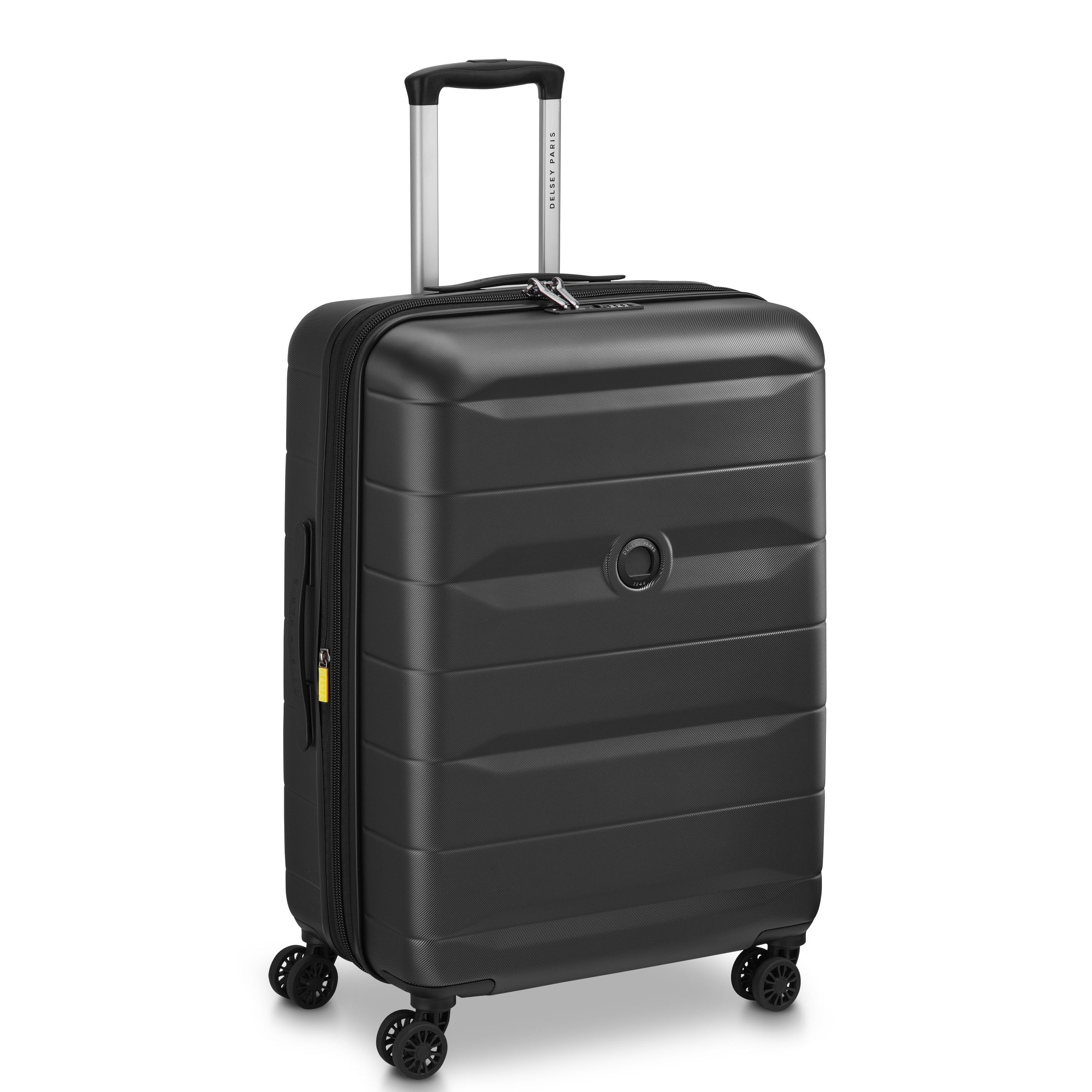 COMETE 4| Suitcase Check-In Expandable 67 cm BLACK