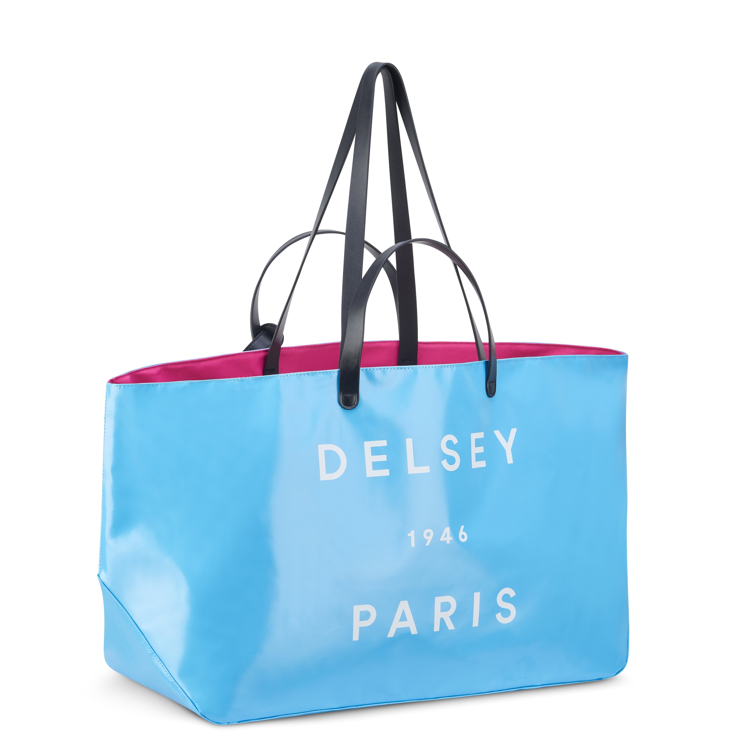 CROISIERE| Borsa Tote 35 CM AZZURRO