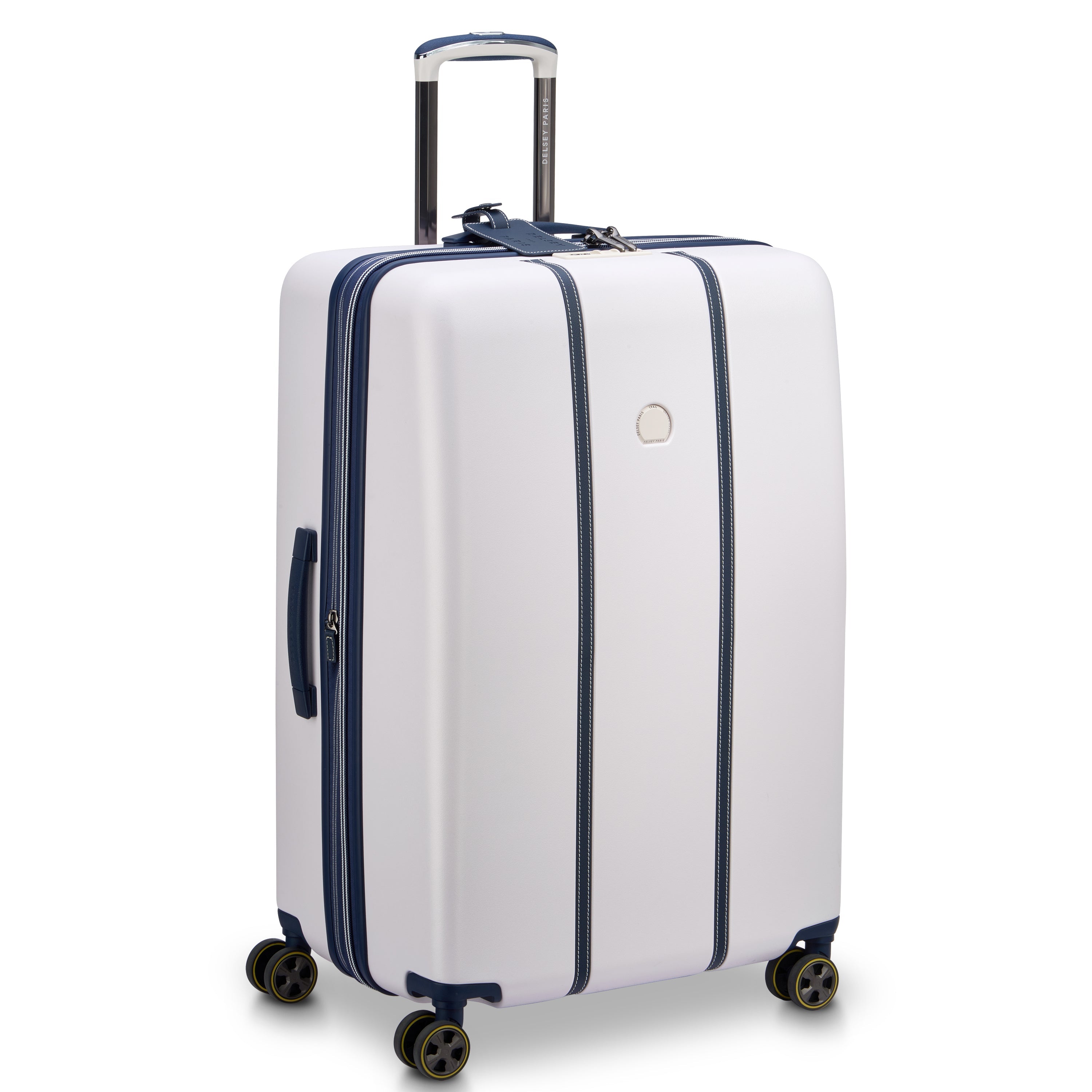 CADENCE| Valigia Check-In Espandibile 76 CM IVORY/NAVY