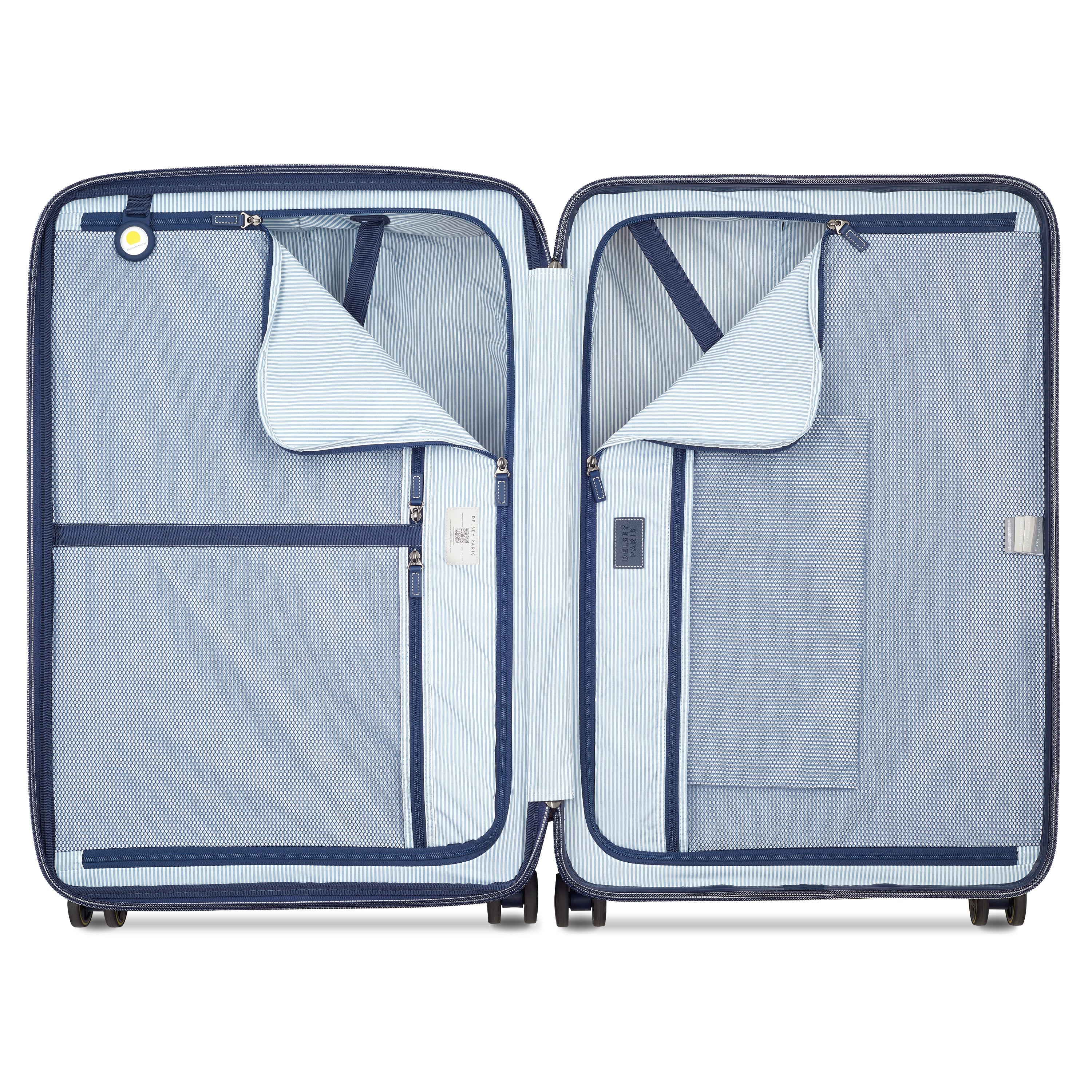 CADENCE| Valigia Check-In Espandibile 76 CM IVORY/NAVY