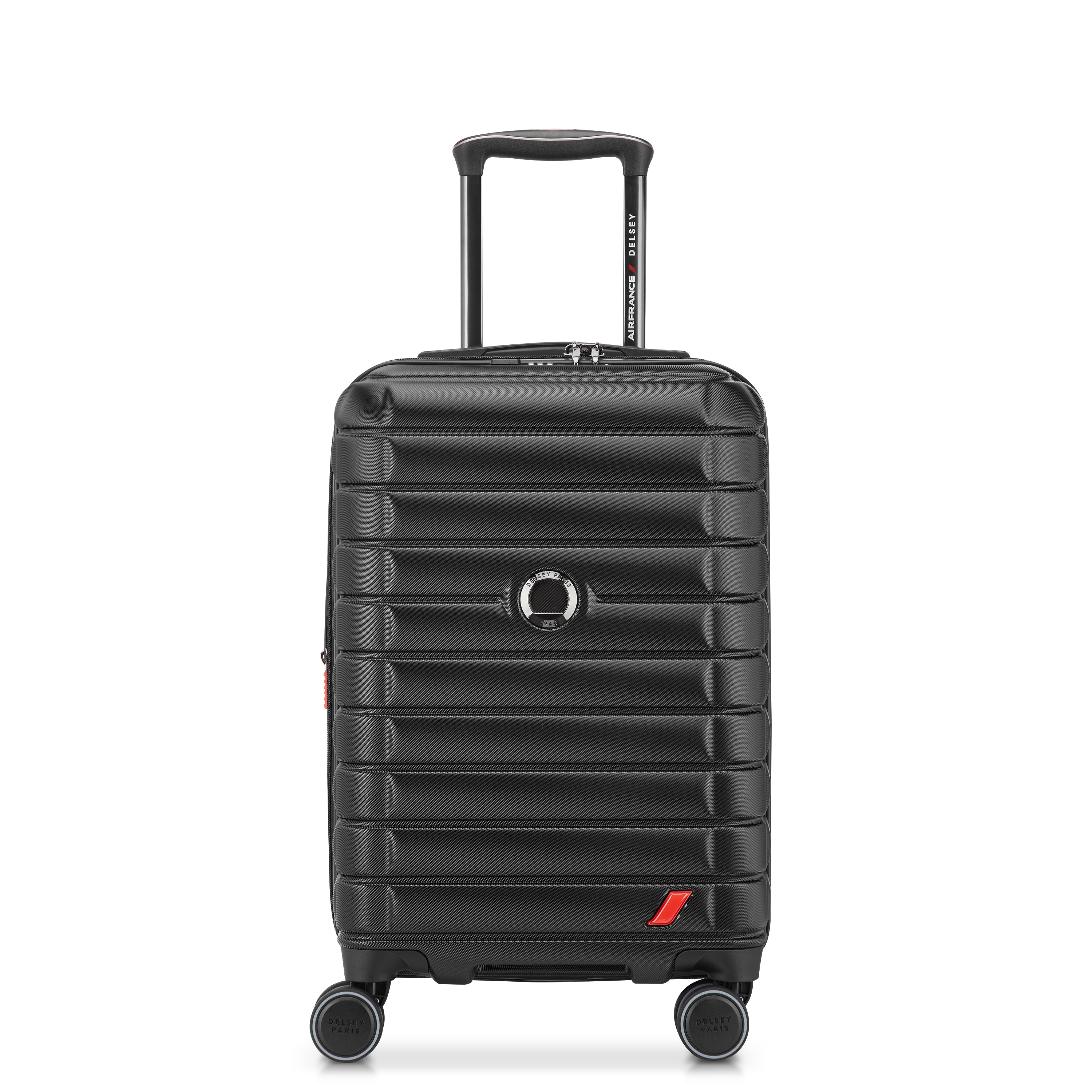 ELEGANCE| Koffer Cabine Uitbreidbaar 55 CM ZWART