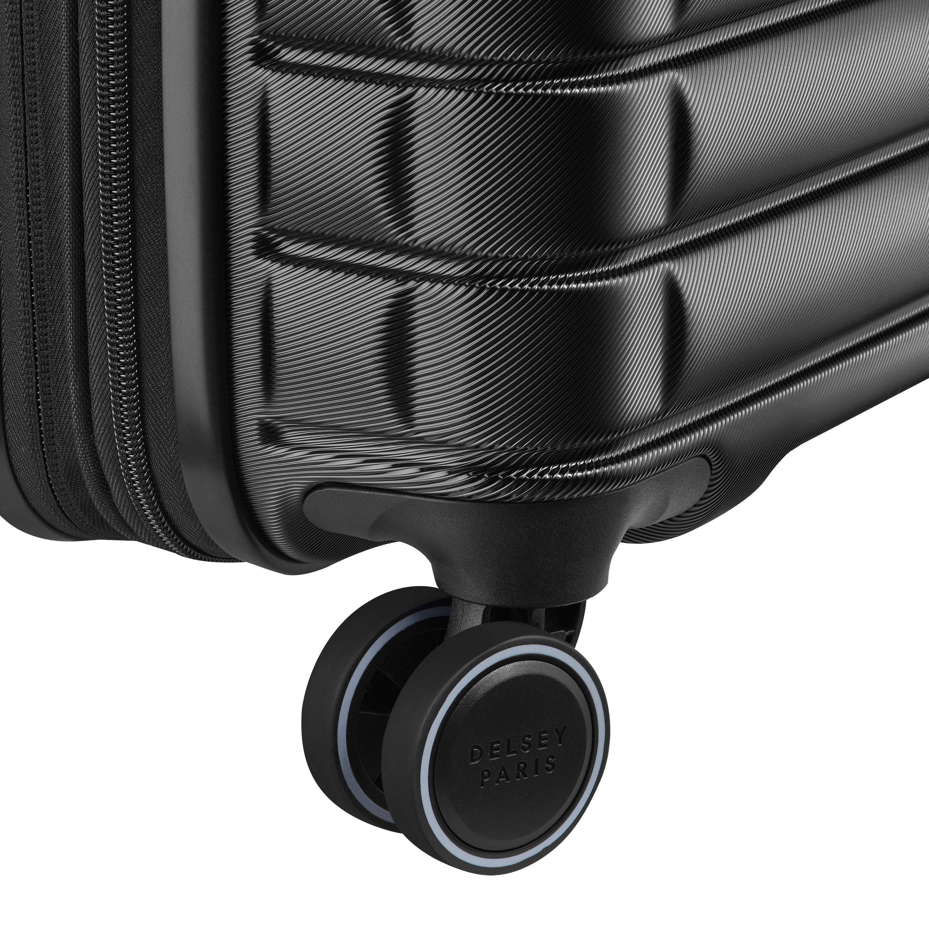 ELEGANCE| Koffer Cabine Uitbreidbaar 55 CM ZWART
