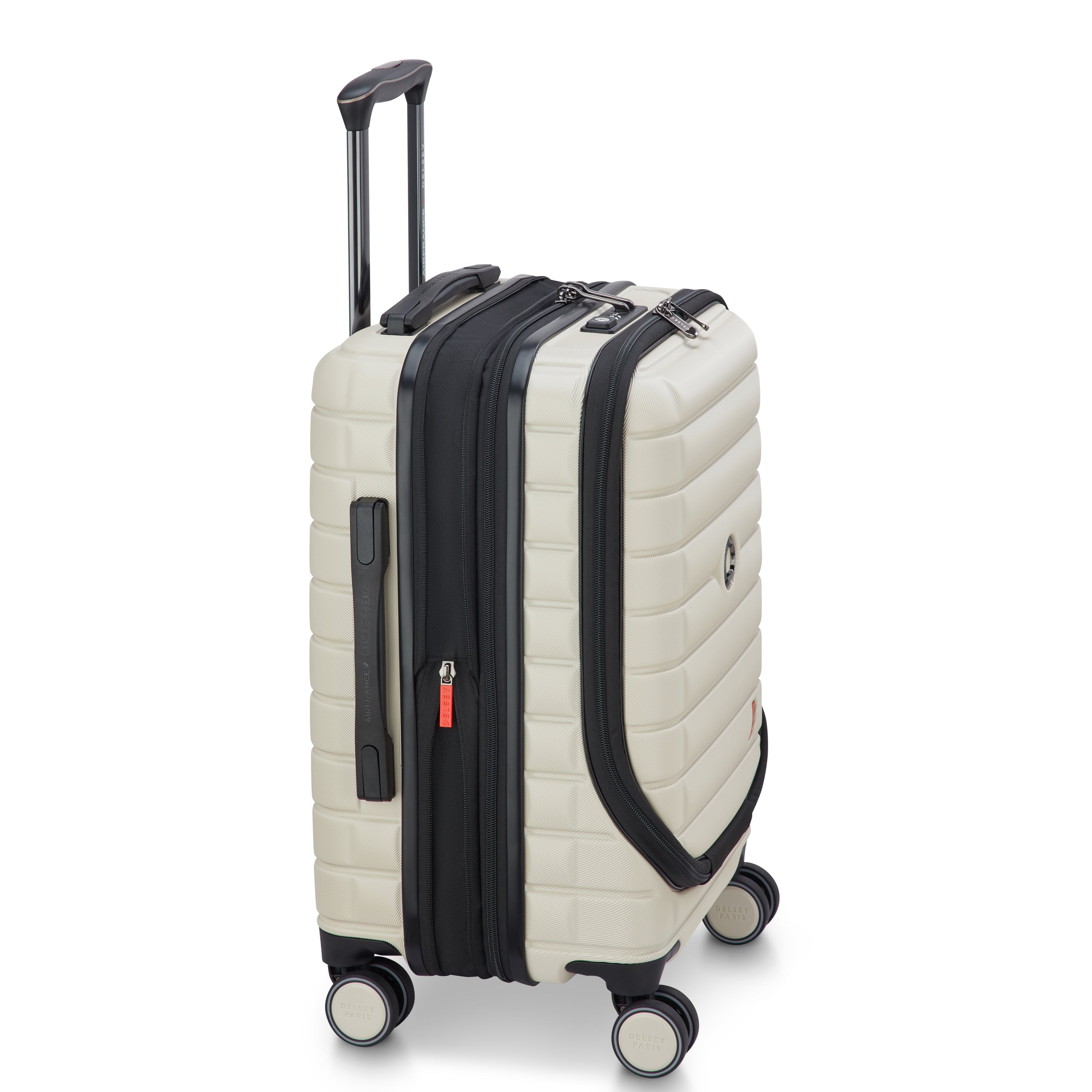 ELEGANCE| Suitcase Cabin Expandable 55 CM IVORY