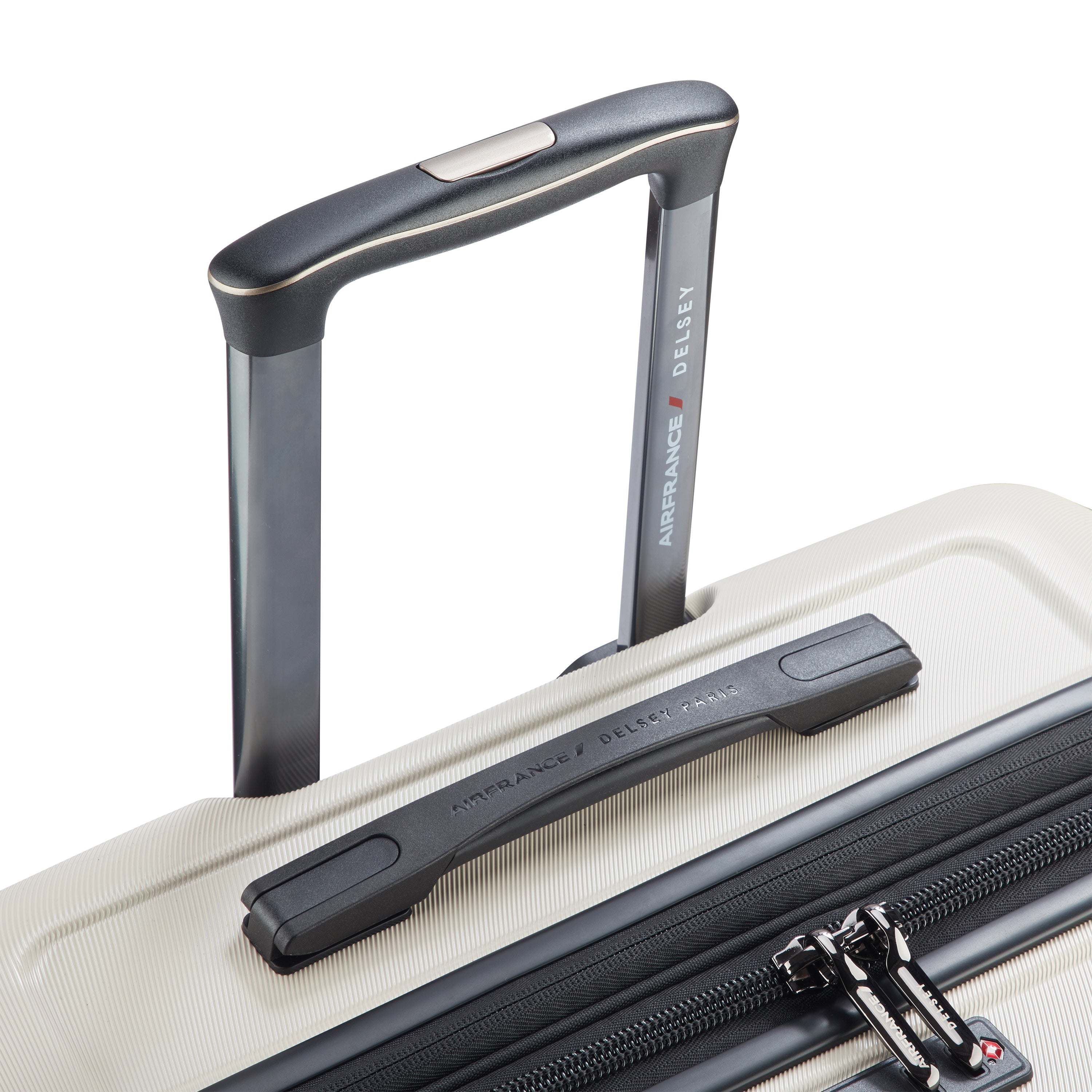 ELEGANCE| Suitcase Check-In Expandable 75.5 CM IVORY