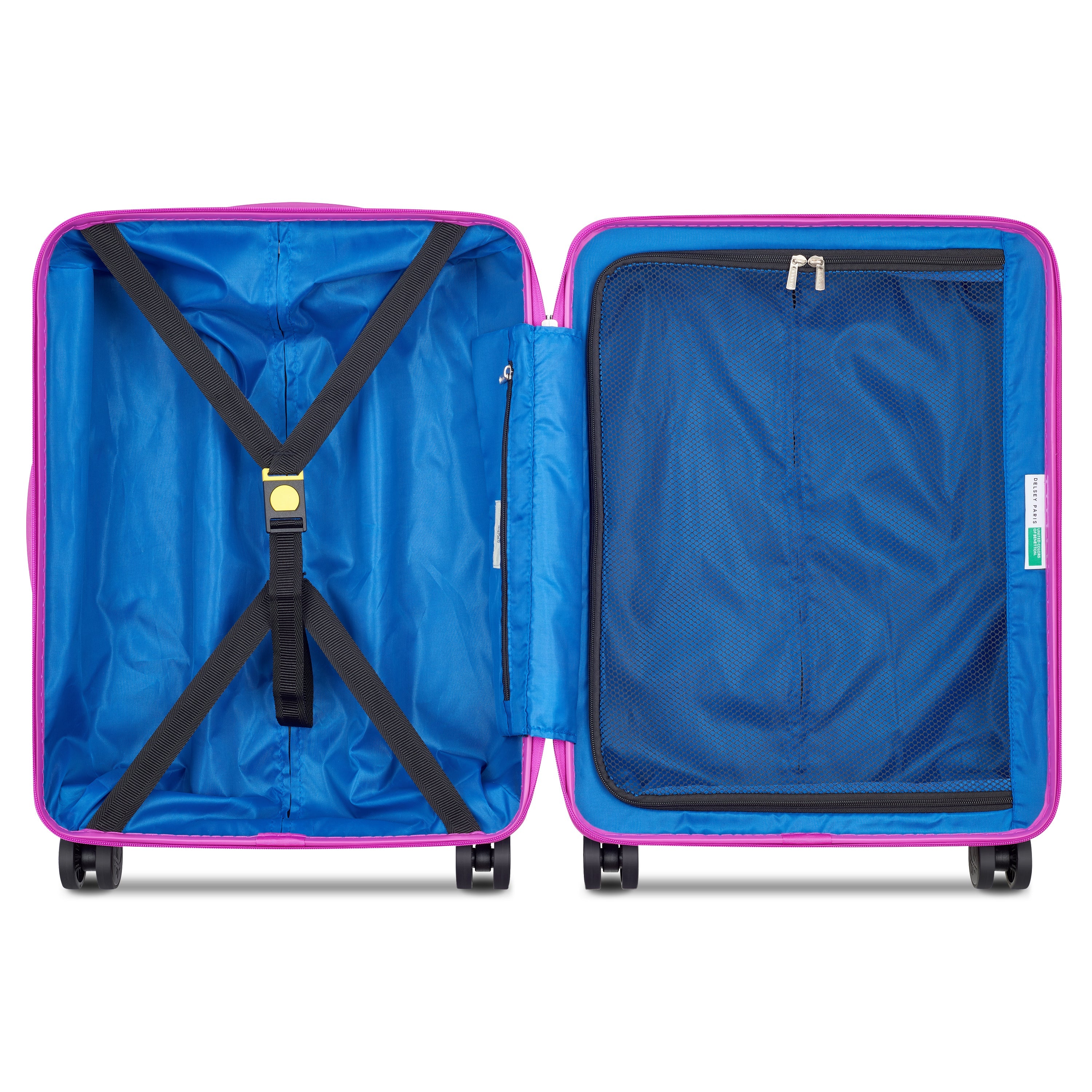 FABRICA| Suitcase Cabin slim 55 CM PURPLE