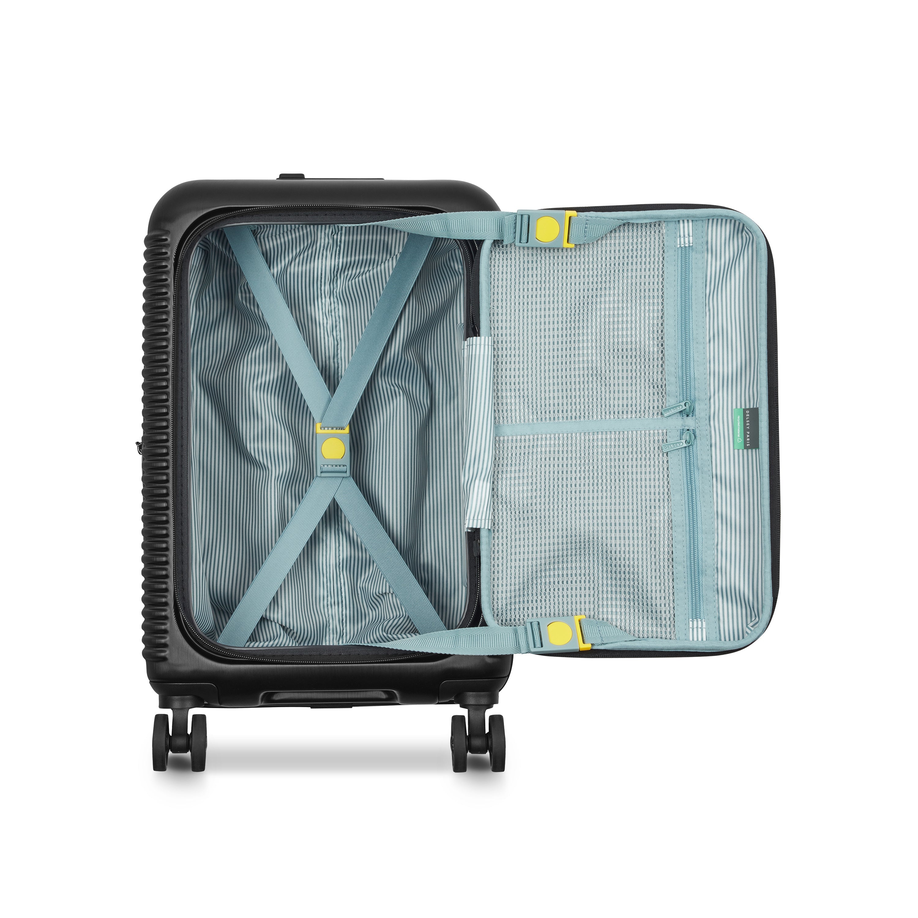 FREESTYLE| Suitcase Cabin Expandable 55 CM BLACK