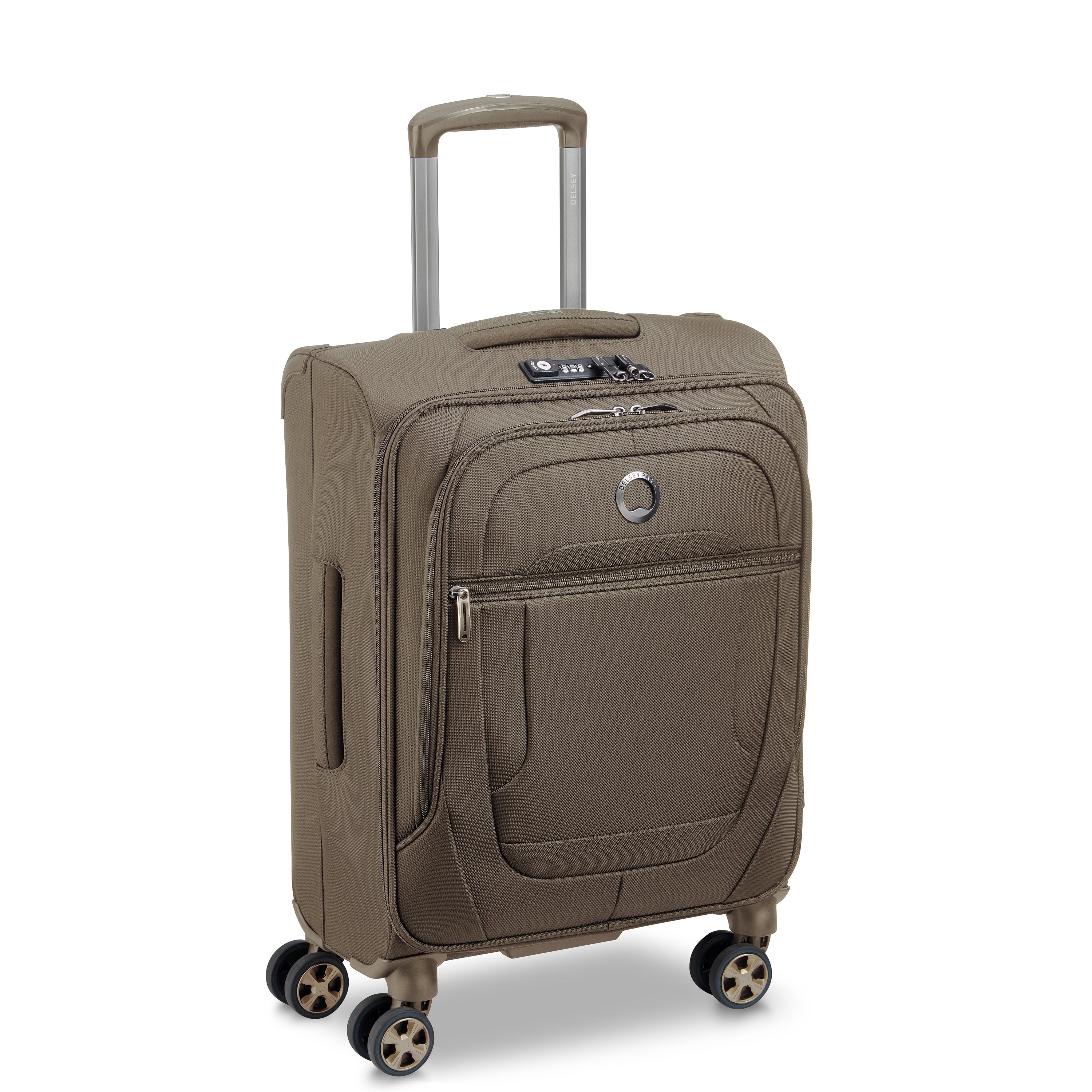 HELIUM DLX| Valise Cabine Slim 55 CM MOKA