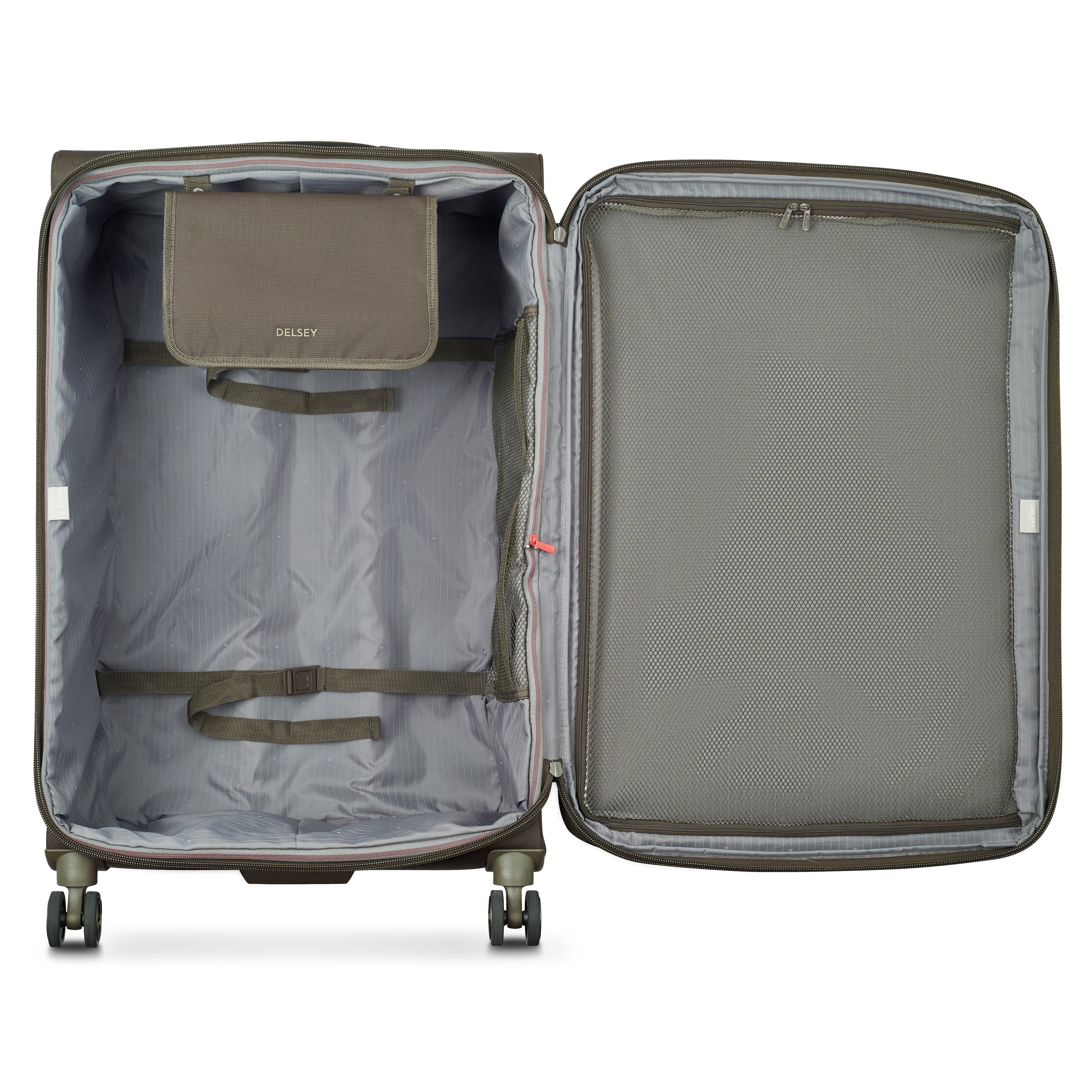 HELIUM DLX| Valise Soute Extensible 83 CM MOKA