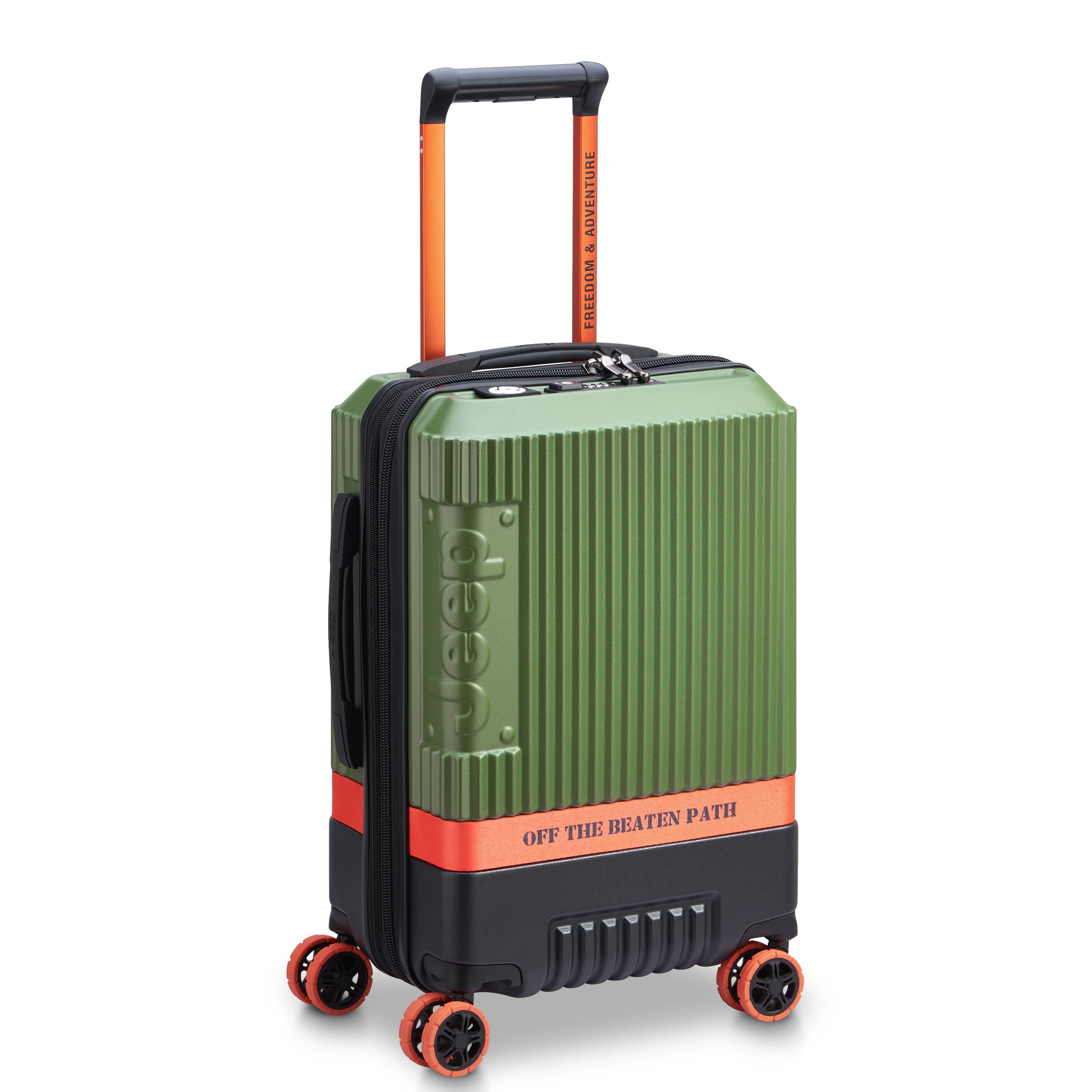JH001A| Suitcase Cabin Expandable 55 CM GREEN