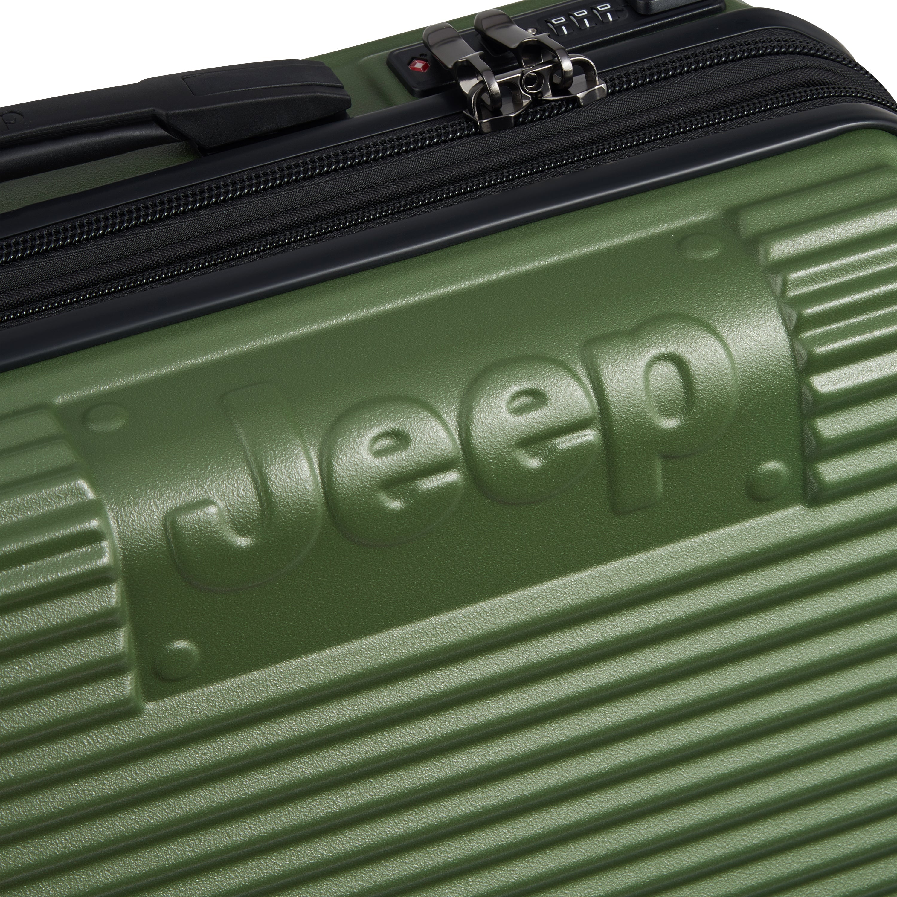 JH001A| Suitcase Cabin slim Expandable 55 CM GREEN